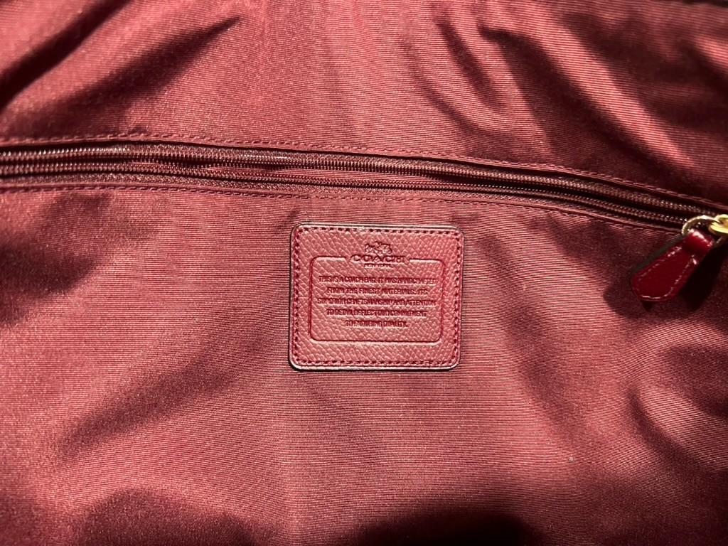 Coach Ava Chain Tote in Rich Red Leather (STYLE F87775)