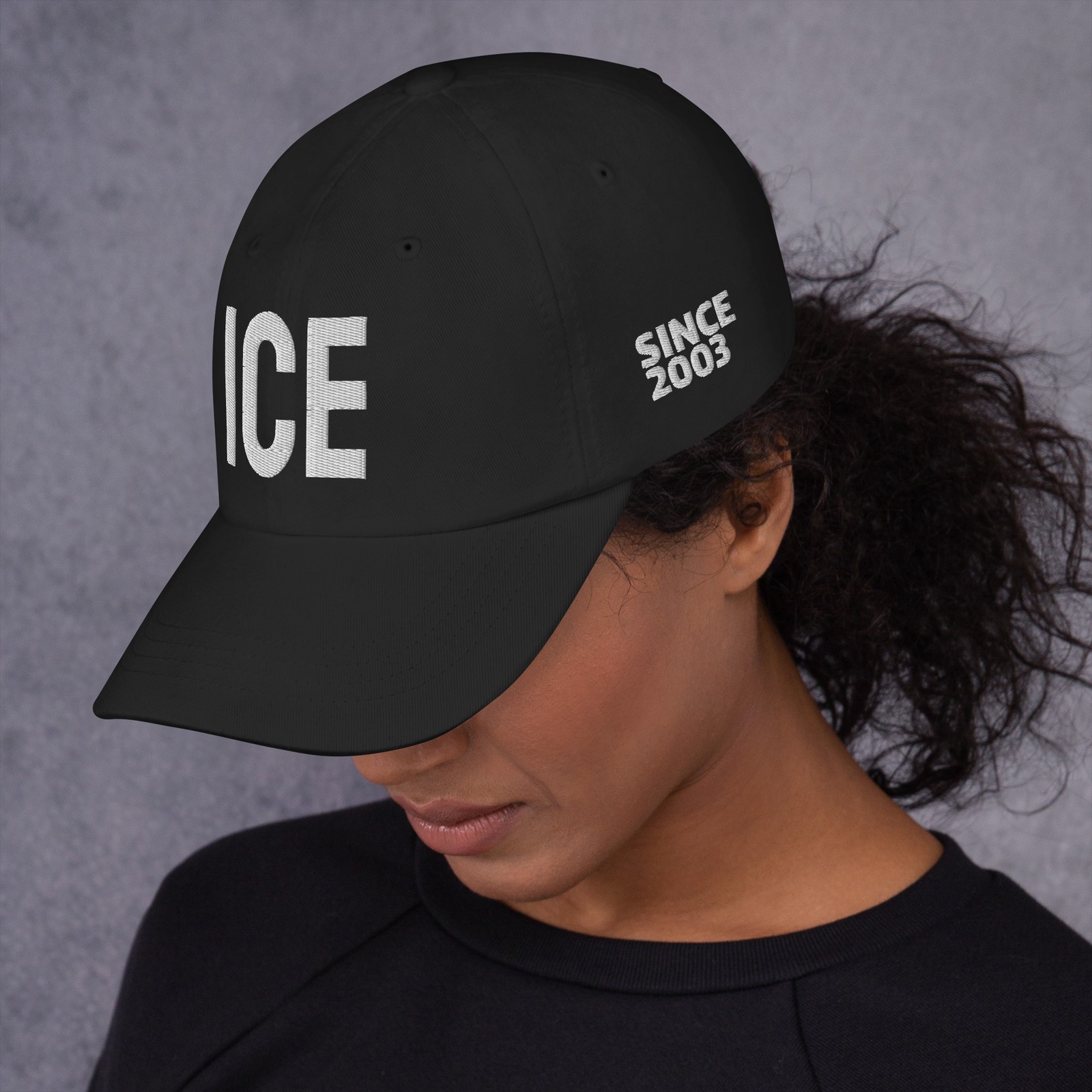 ICE Immigration Since 2003 Embroidered Dad hat/cap