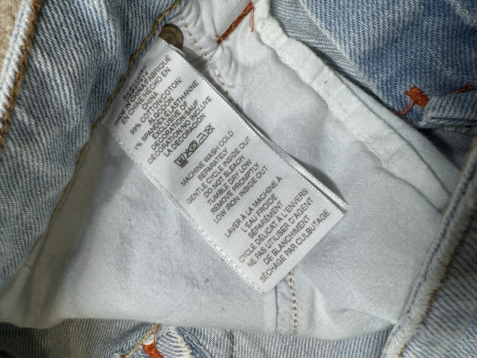 True Religion Brand Jeans Joey Cut-off Distressed womens jean Shorts size 30 NEW
