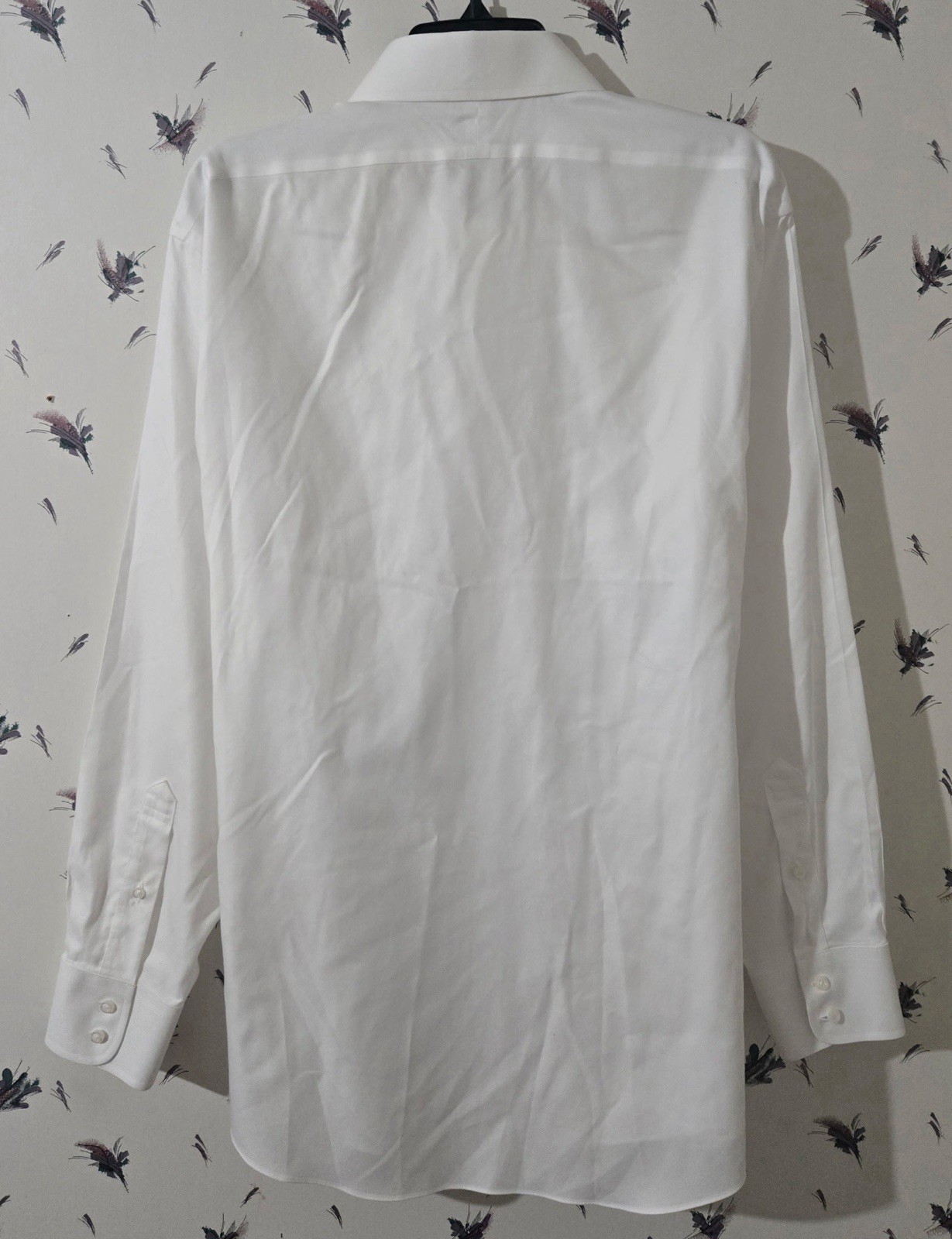 Brooks Brothers Regent Non-Iron White Supima Cotton Solid Dress Shirt 16.5 34