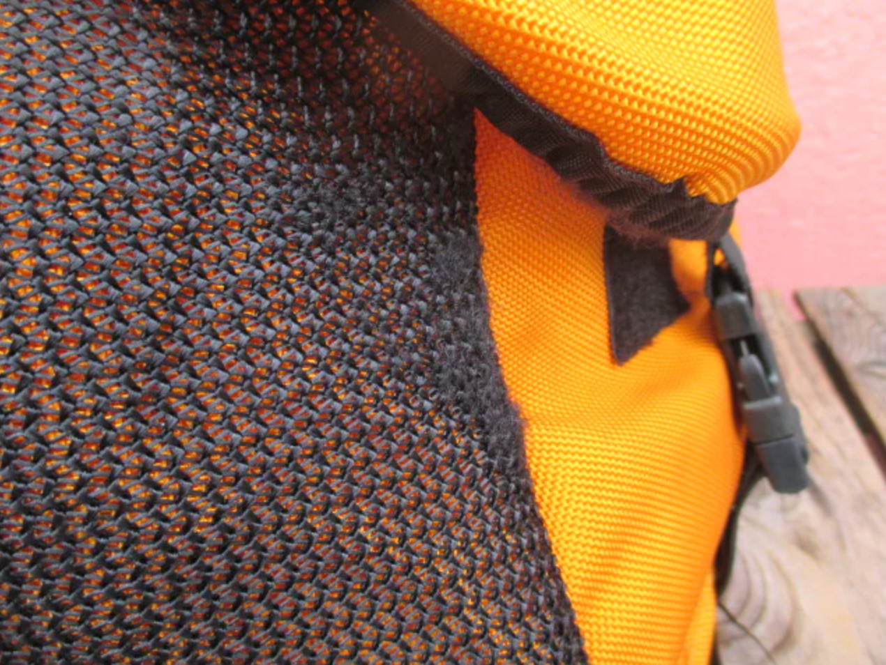 PATAGONIA 2000FW Critical Mass Bag Mango H 14.9 x W 20 x D 7.8 in Made in USA