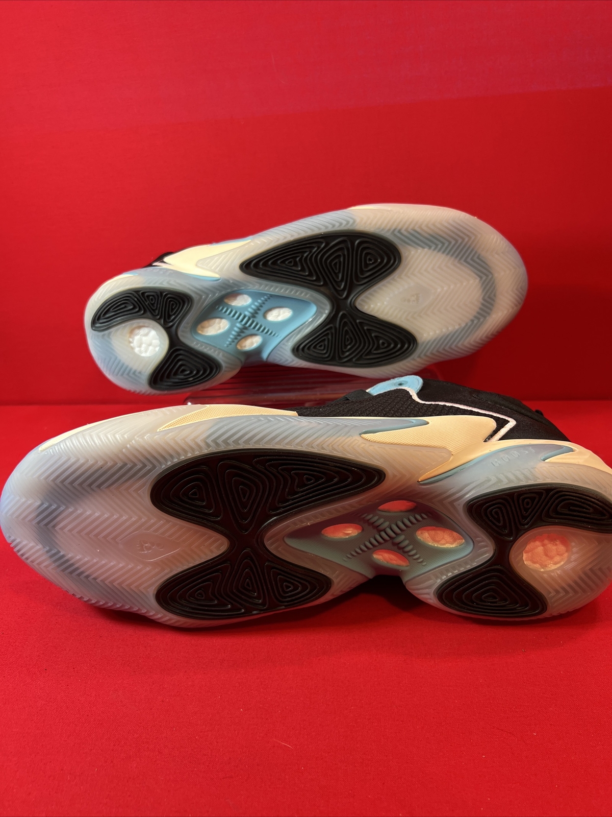 Size 13.5 – adidas BYW Select Black Preloved Blue