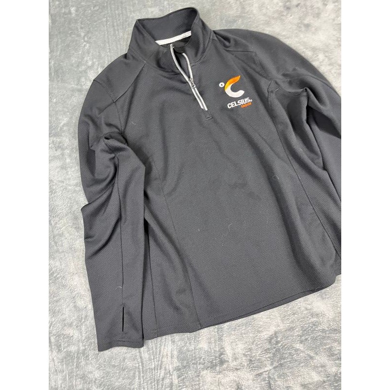 Womens Black Sport Tek – Celsius Size XL Quarter Zip Pullover GOOD