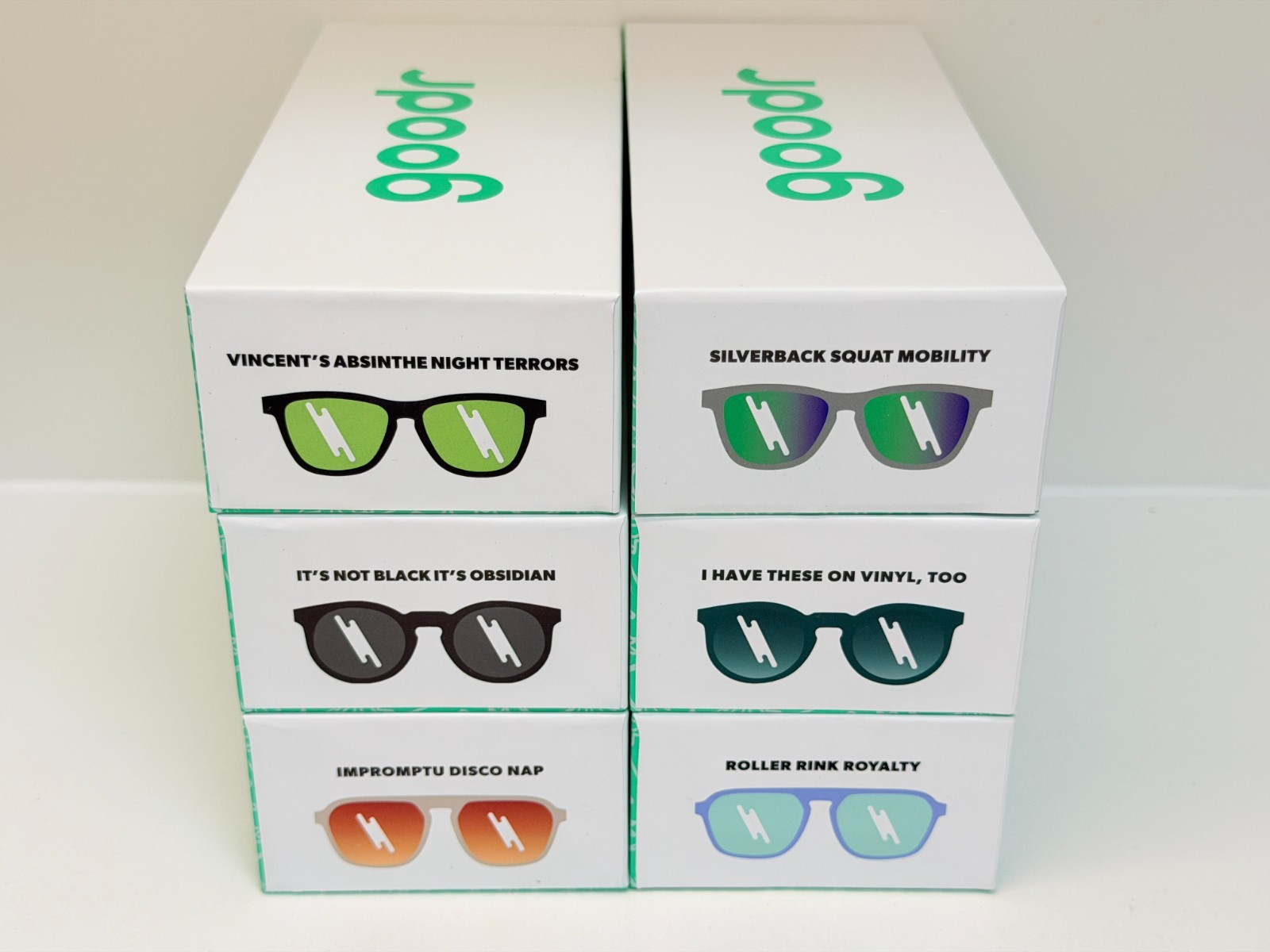 NEW: SIX goodrs 2 Circle G / 2 OG / 2 Retro G (HALF Retail / Free Shipping)