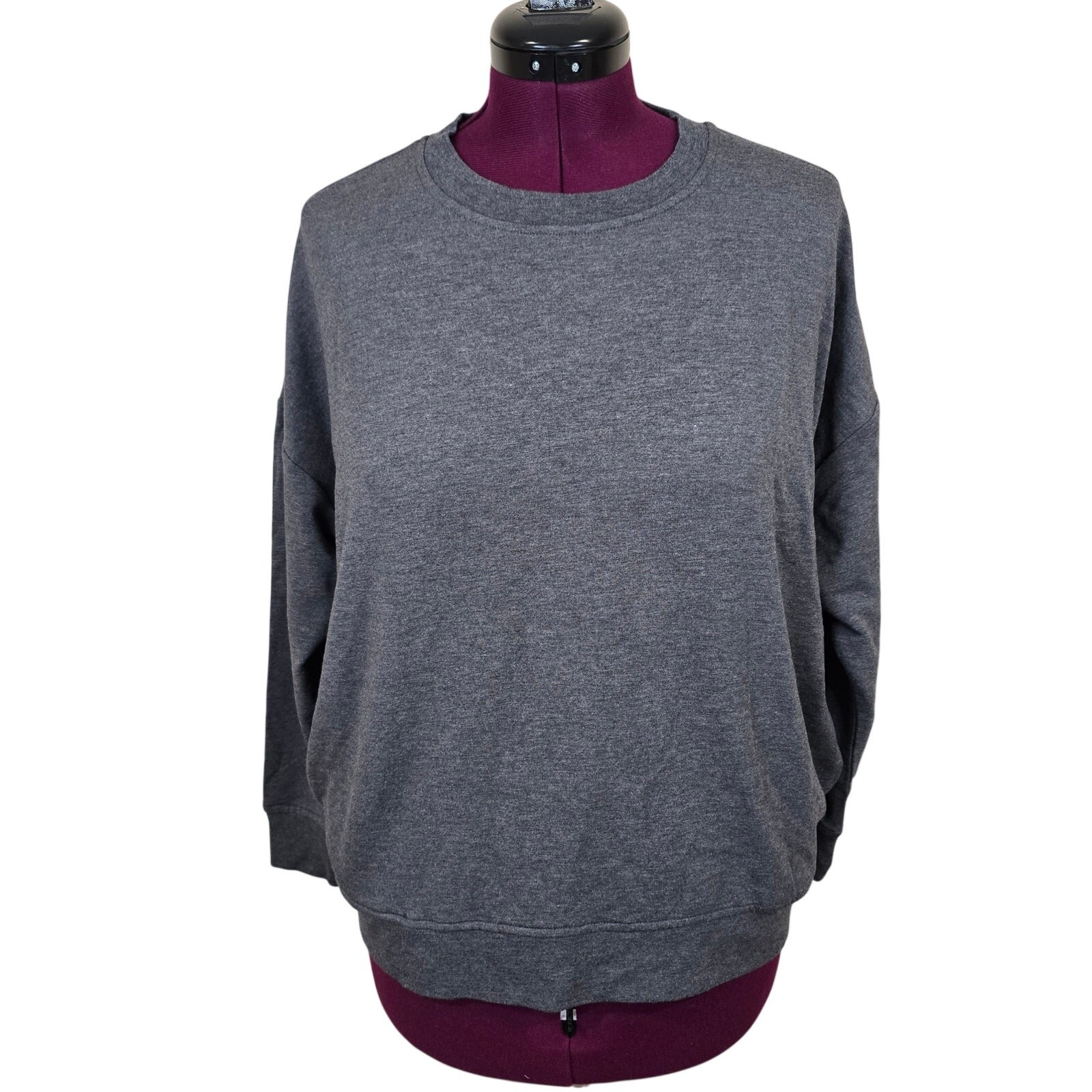 NEW NWT Women’s Thread & Supply Gray Oversized Comfy Sweatshirt | Size Small