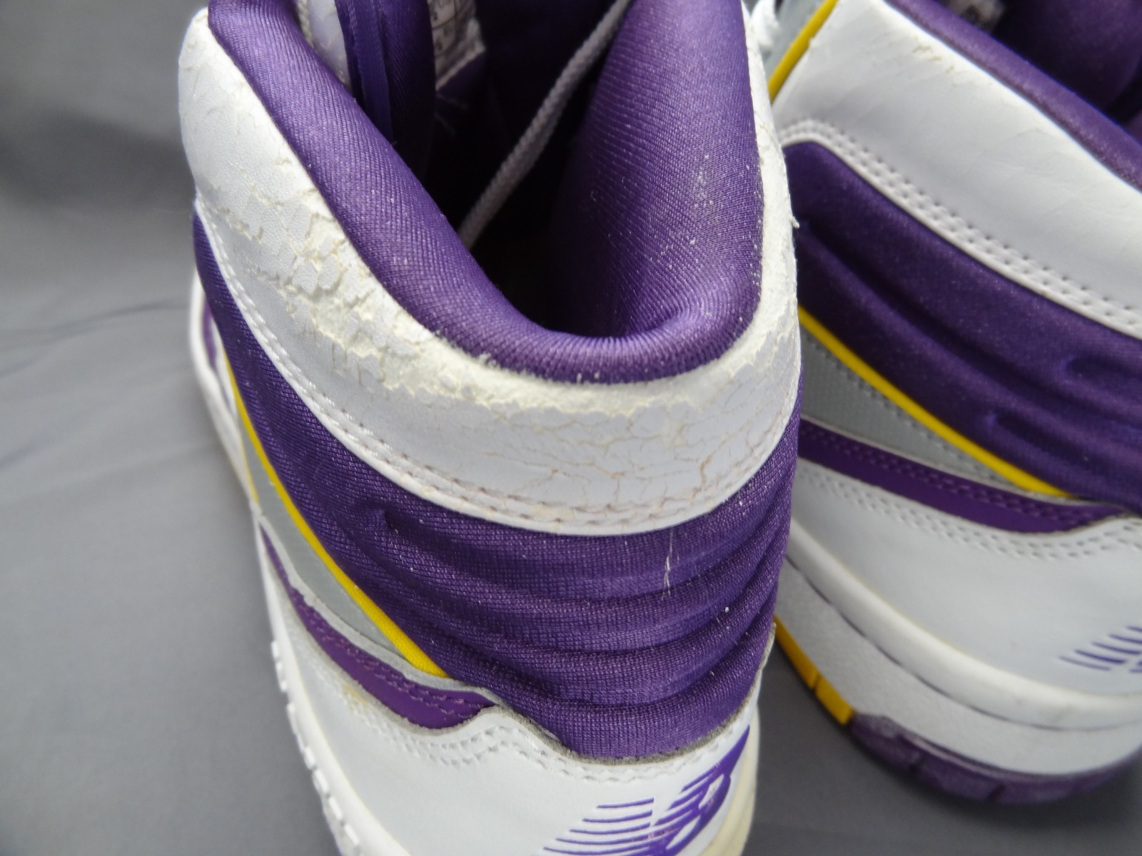 DISPLAY ONLY New Balance 11.5 Lakers James Worthy Basketball VTG 80s 800 BB800PY