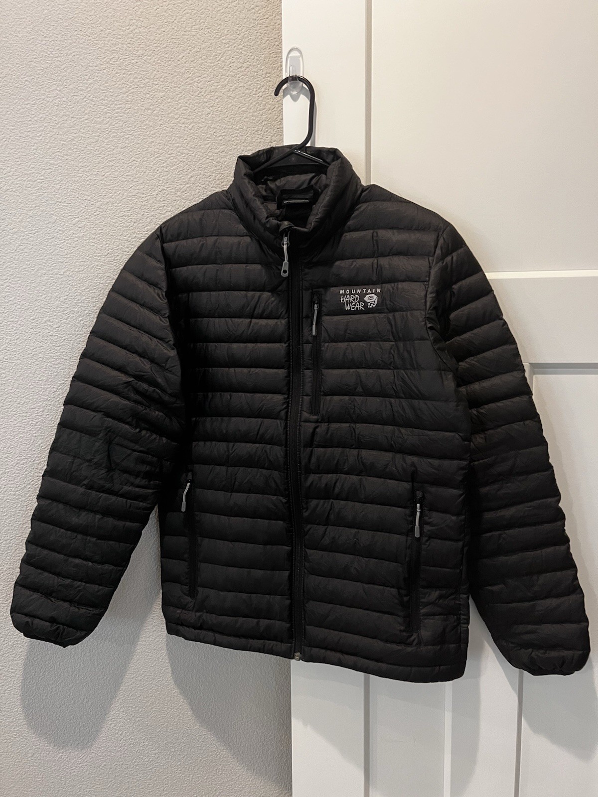 Mountain Hardwear Men’s Deloro Down Puffer Jacket Black Size S