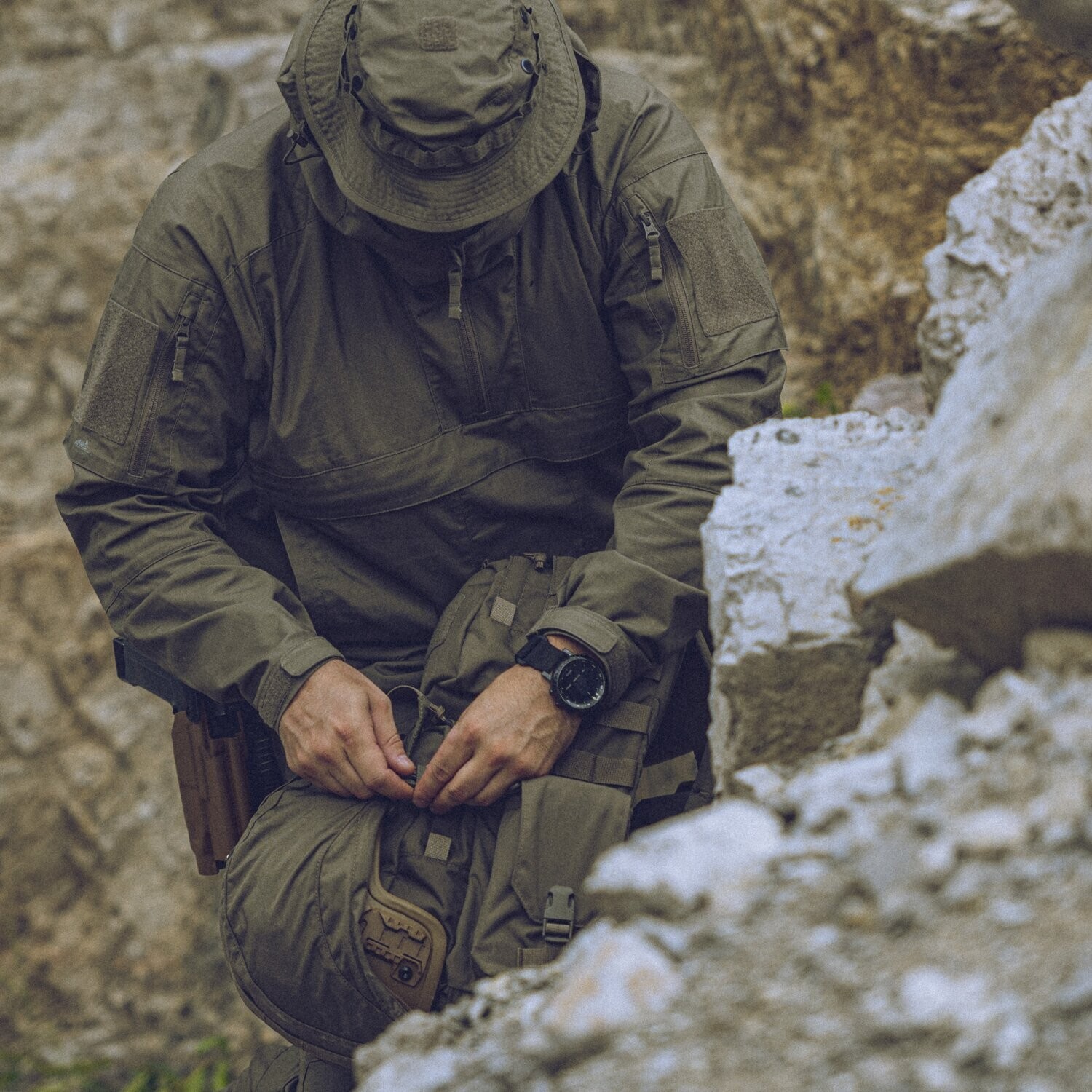 Helikon-Tex TRACER ANORAK JACKET Military Outdoor woodsman Hiking Tactical