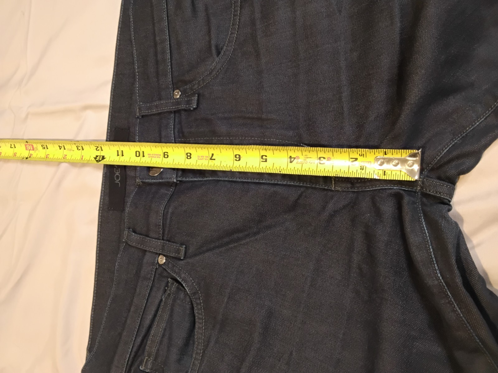 Joe’s The Brixton Straight And Narrow Mens Jeans Sz 31 Black Denim.