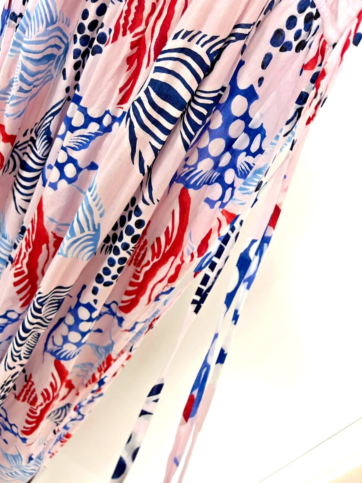 Loft Brand Long Sun Dress Multi Colored Size Small- Maxi Length