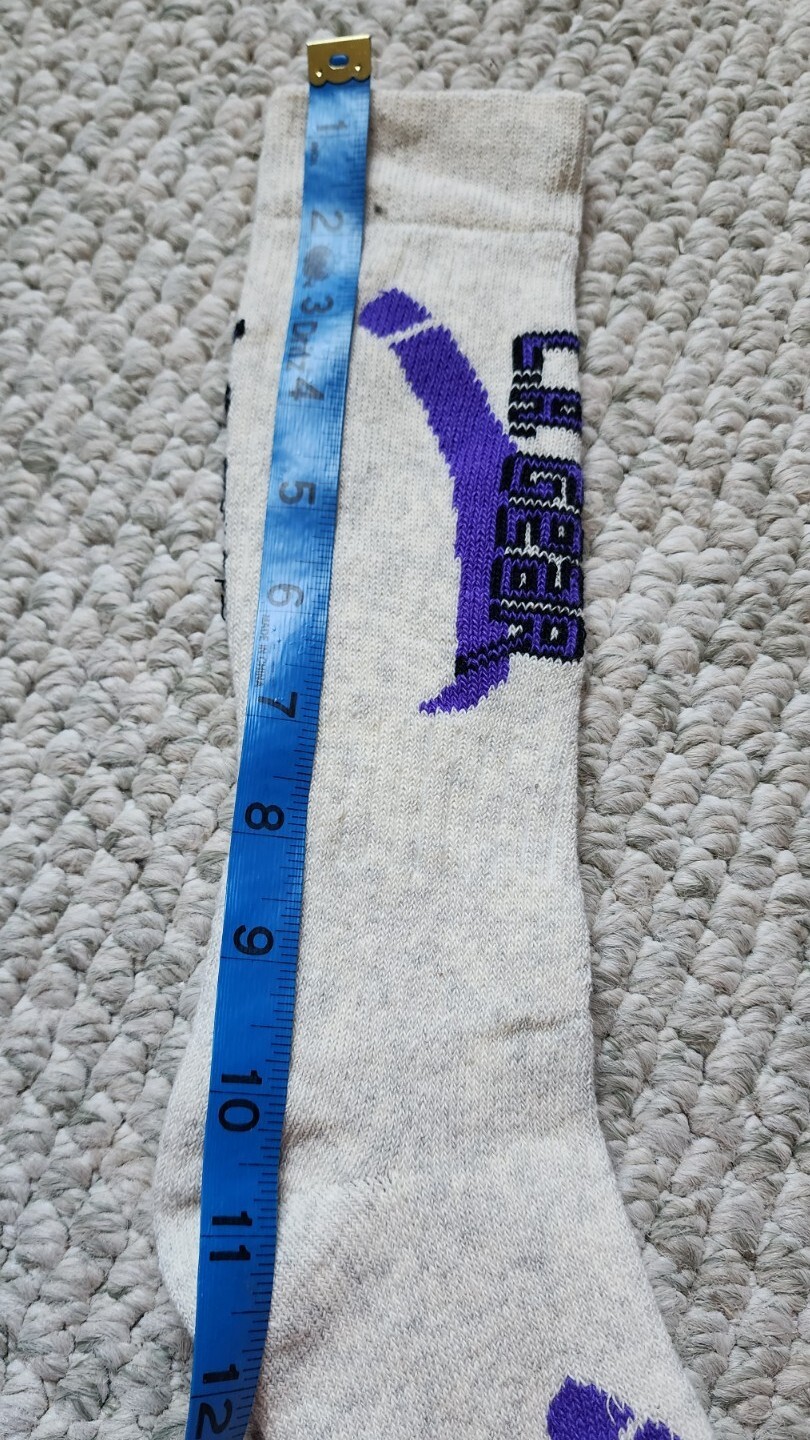NWOT Vintage LA Gear Mens Socks 80’s 90’s Made In USA Cushioned Tube Sock