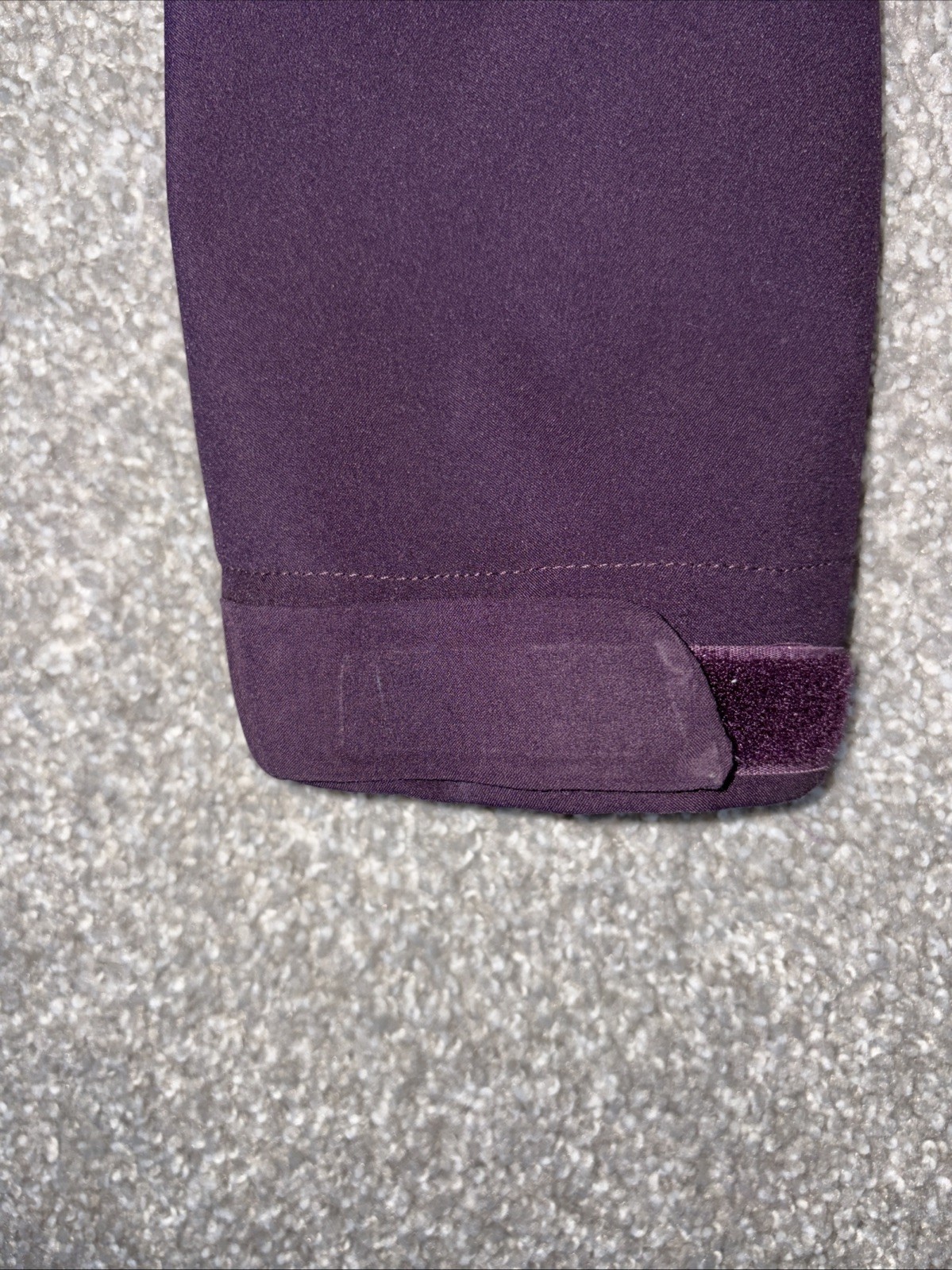 Eddie Bauer Women Softshell Zip Fleece Lined Jacket Sz XS Purple Water Resistant