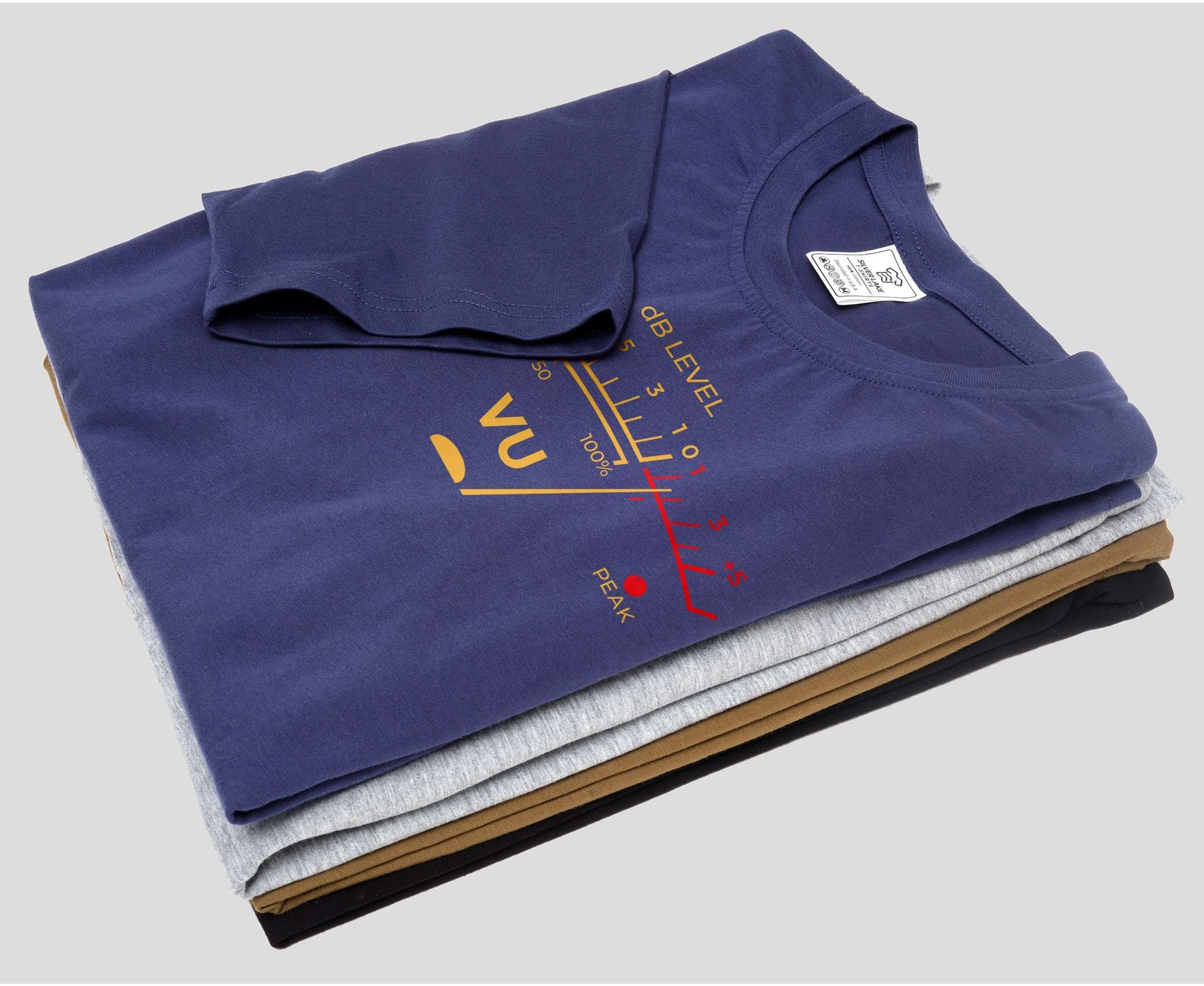 VU Meter Sound Level Studio T-Shirt Music retro Audio Engineer Recording T-Shirt