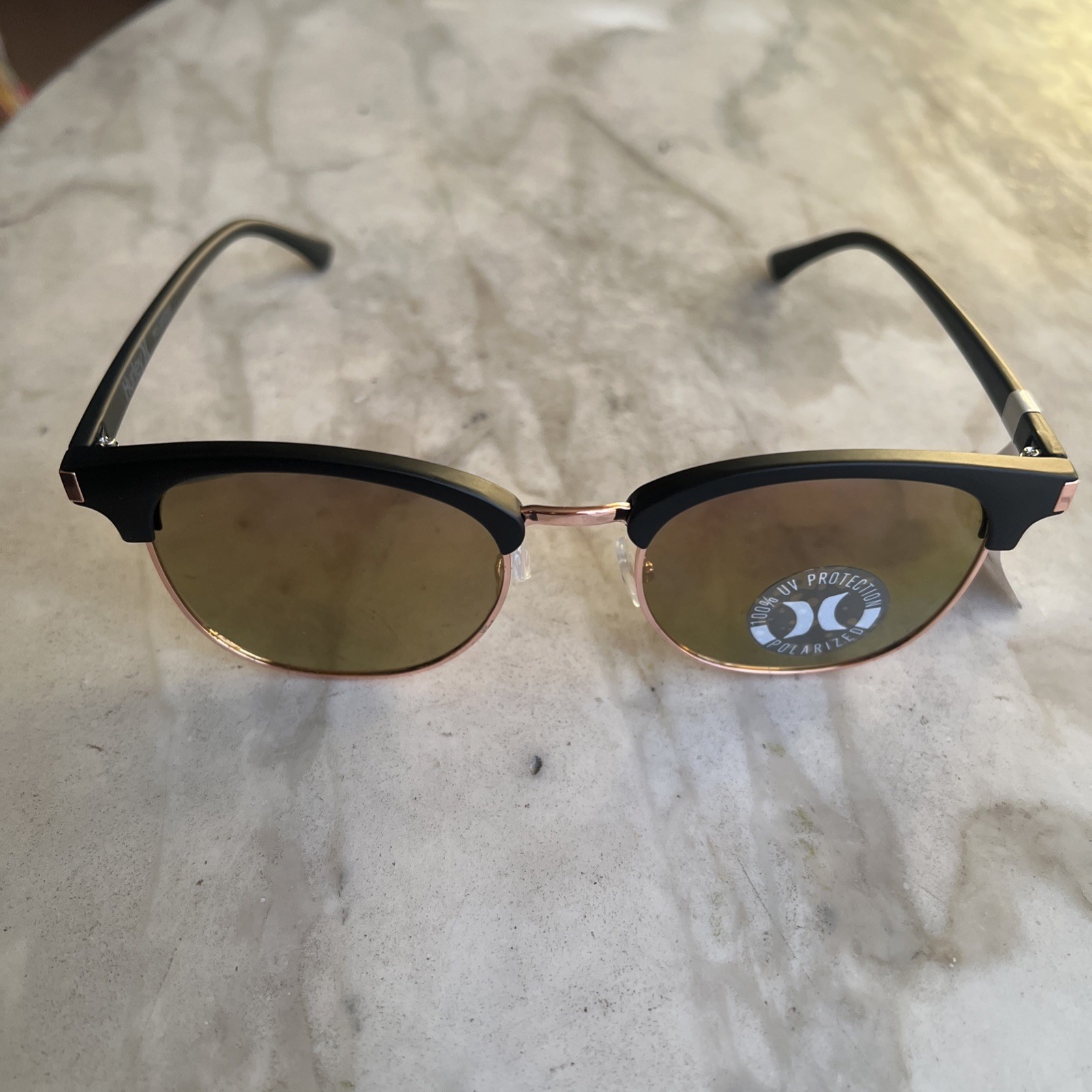 HURLEY Polarized Semi-Rim Sunglasses – HSL 2010OP