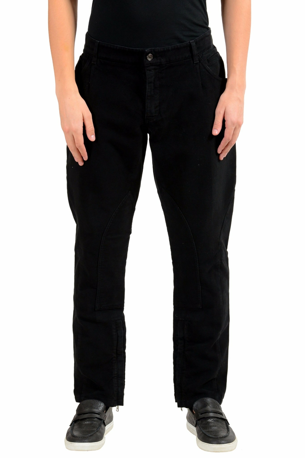 Dolce & Gabbana Men’s Black Casual Pants Size 28 30 32 34 36