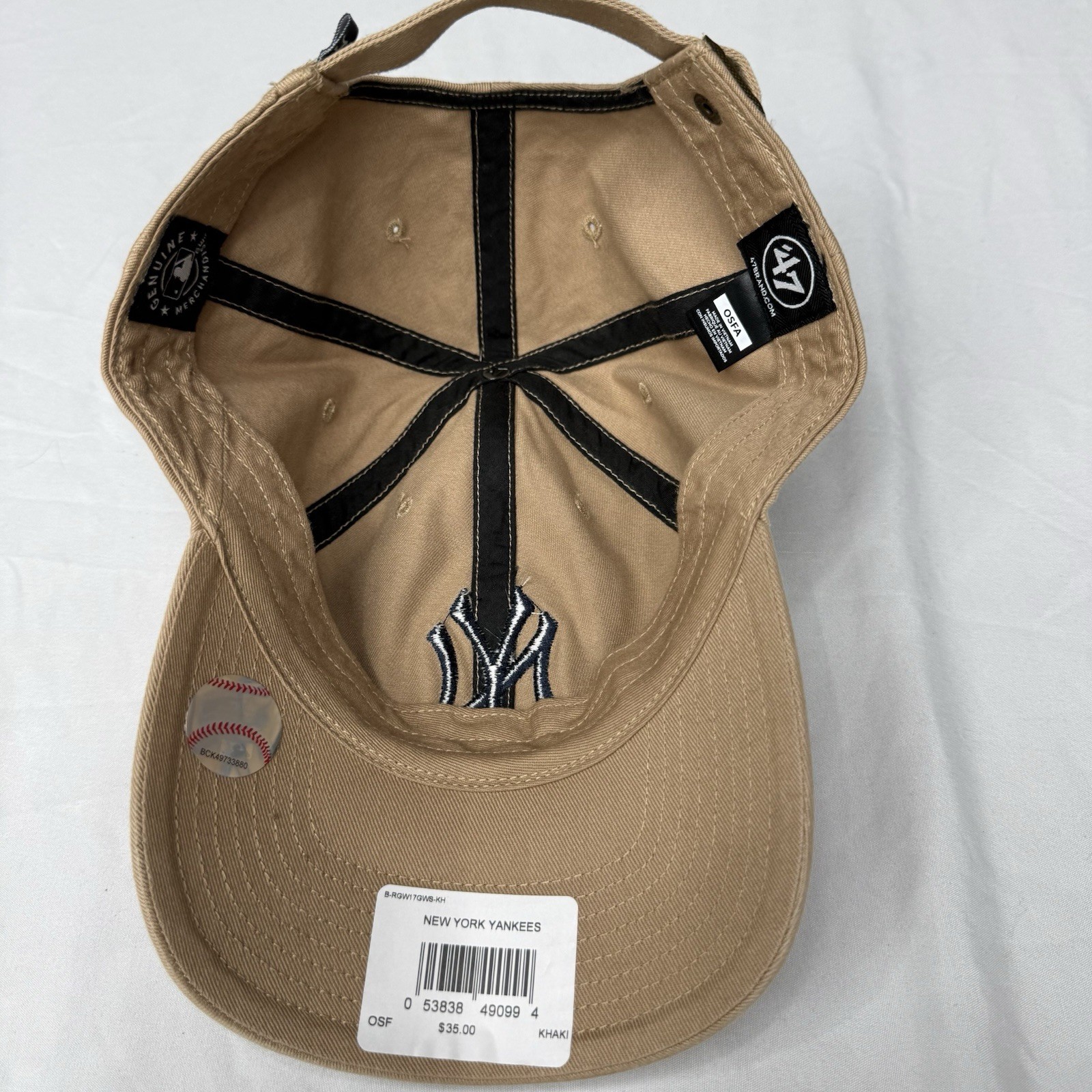 Ny Yankees Adjustable Baseball Cap New Era 47 Brand