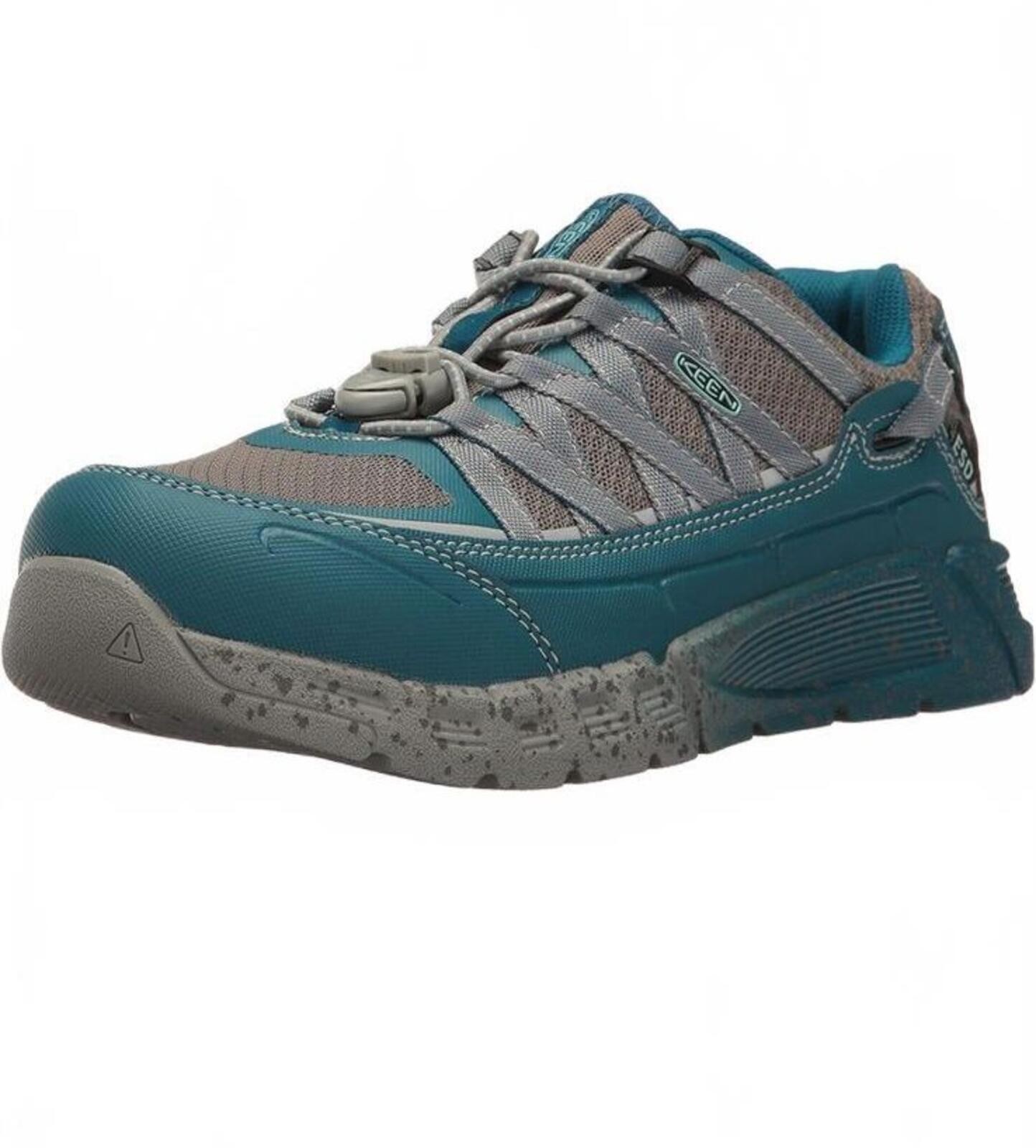 KEEN Utility Asheville Womens Aluminum Toe Static-Dissipative Work Athletic Shoe