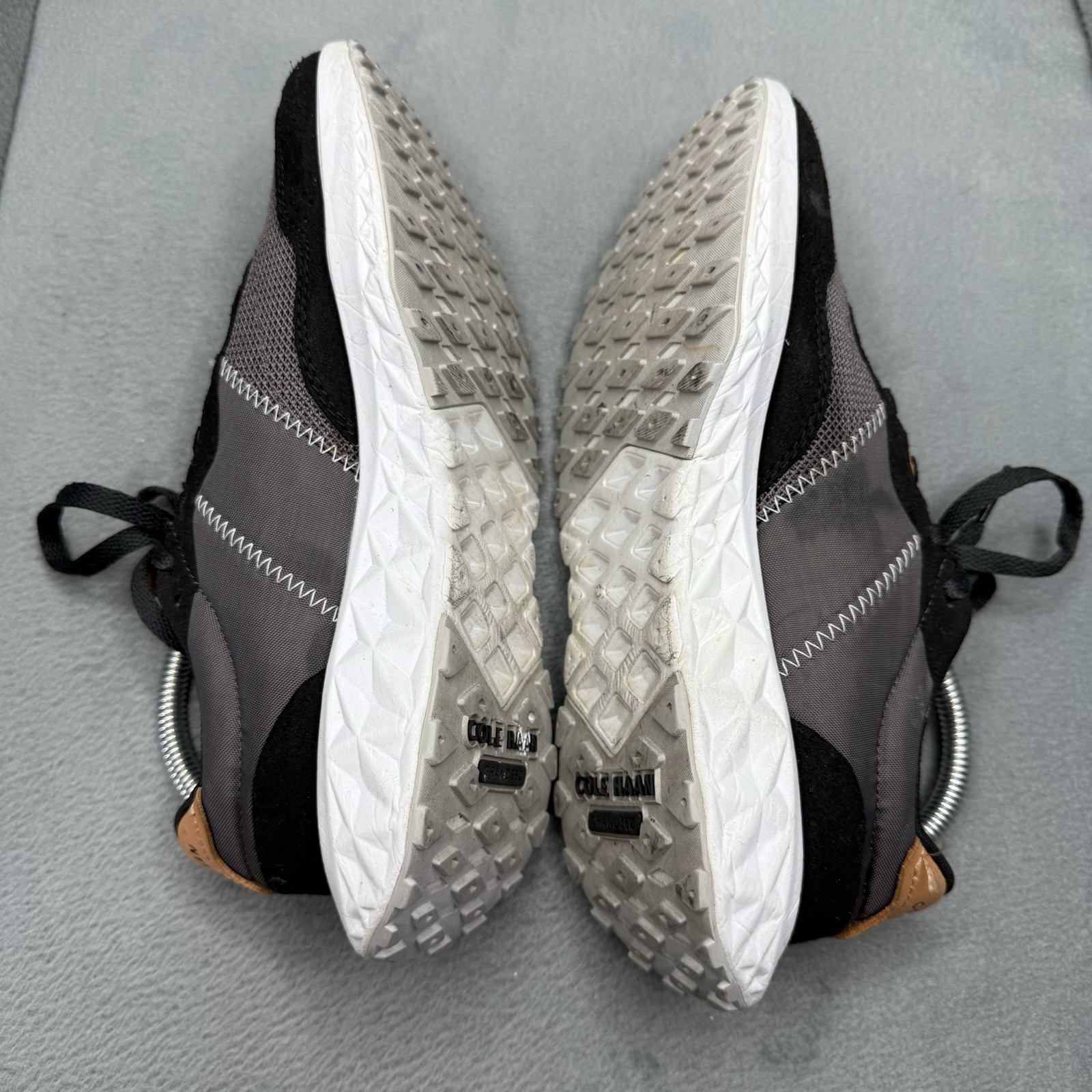 Cole Haan Zerogrand All-Day Runner Womens 7.5 Black Gray Grand 360 Sneakers