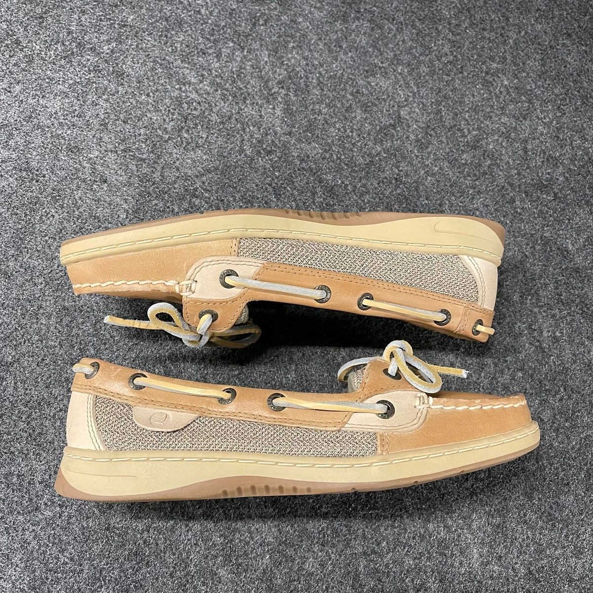 SPERRY Angelfish 1 Eye Boat Shoe Women’s Size US 6.5 M White/Blanc