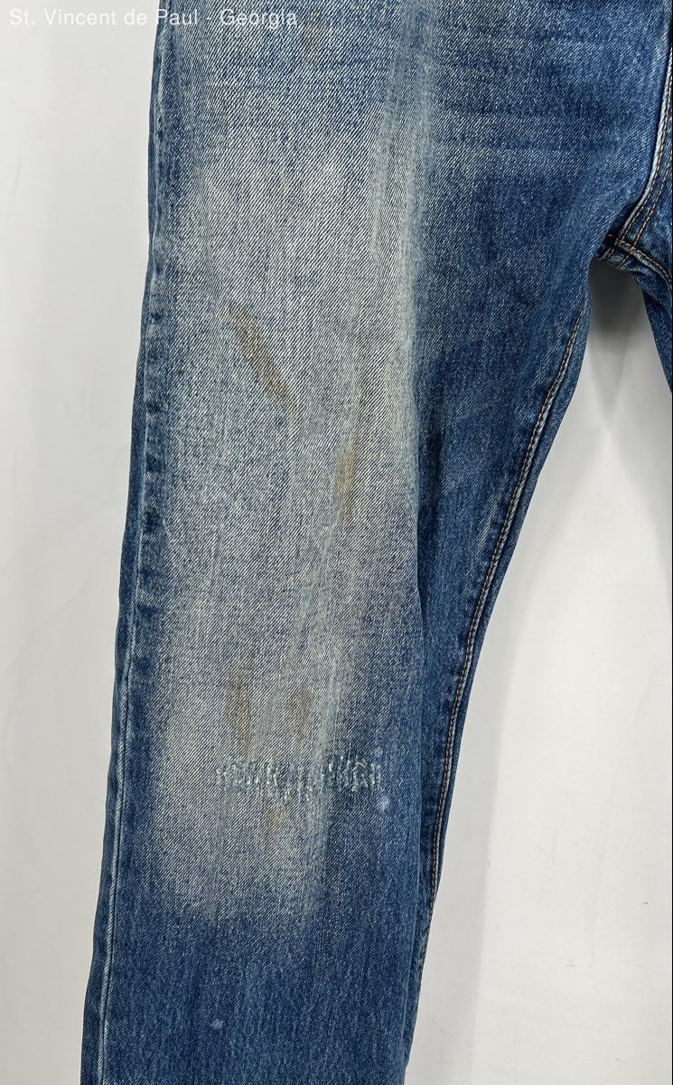 MNML Straight Leg Button Fly Jeans Men’s 40 Blue Streetwear