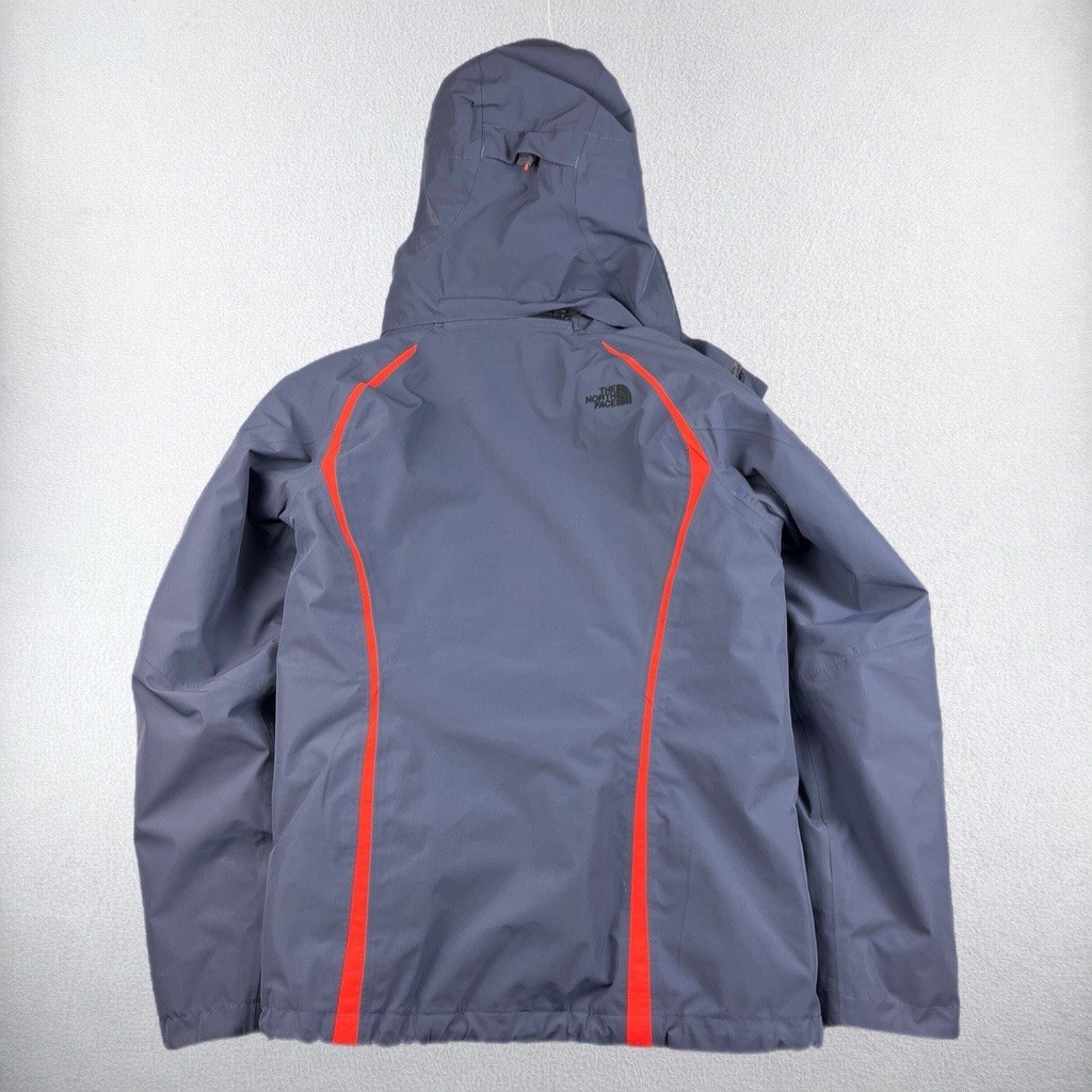 The North Face Ski Jacket Women Medium Hyvent Kira 2.0 Triclimate Greystone Blue