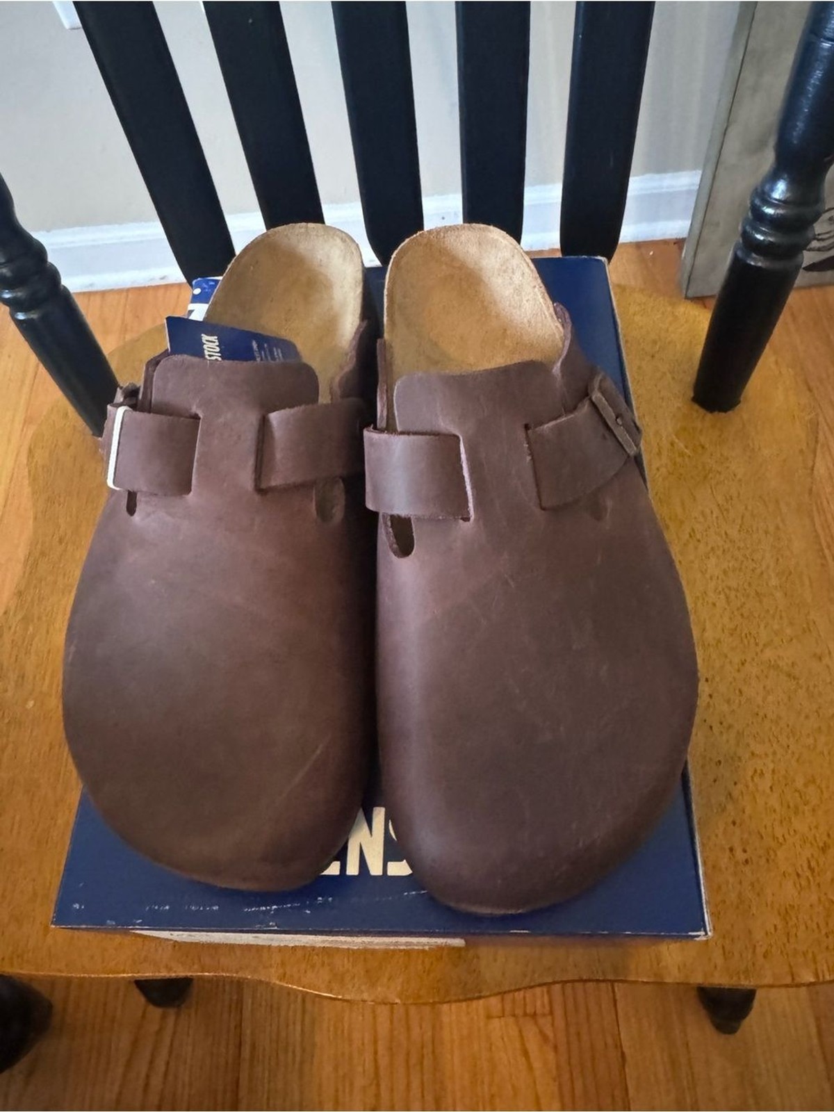 Birkenstock Boston Men’s Clog Habana Brown 43 US 10 Birk Narrow/Medium Fit NIB