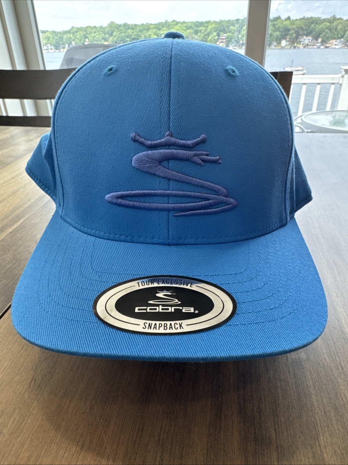King Cobra Puma Golf Snapback Hat Cap Blue Tour Exclusive Snapback NEW WITH TAGS