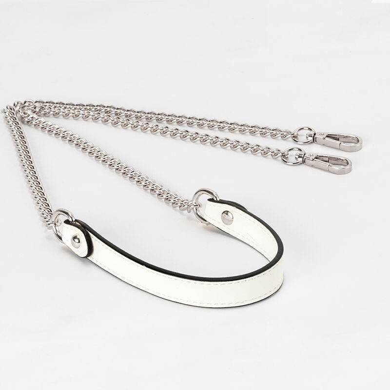 Metal Leather Chain Replacement Crossbody Shoulder Handbag Bag Strap 58CM-200CM