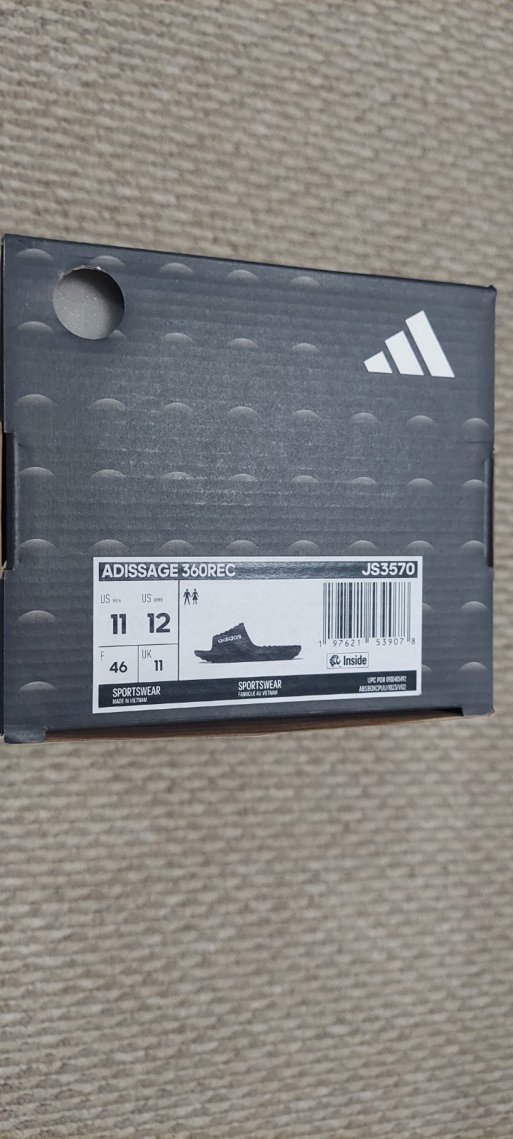 Adidas Adissage 360REC JS3570