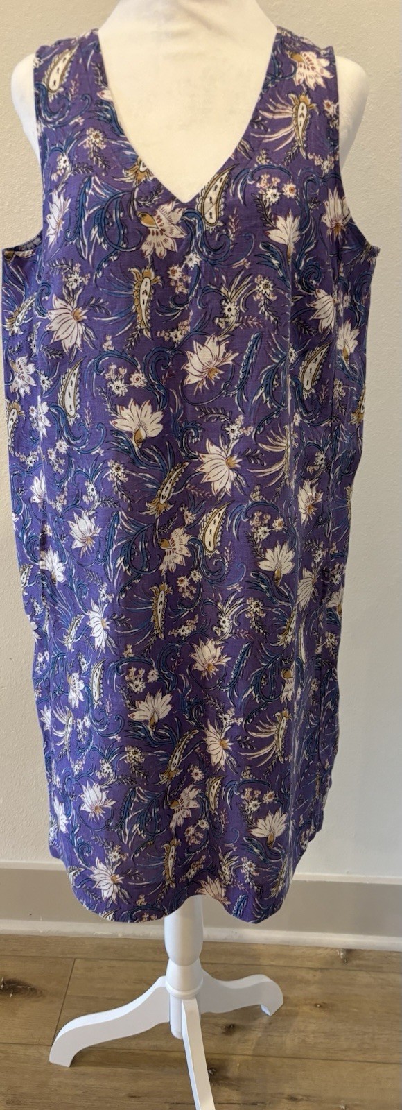 J Jill cute linen dress size medium