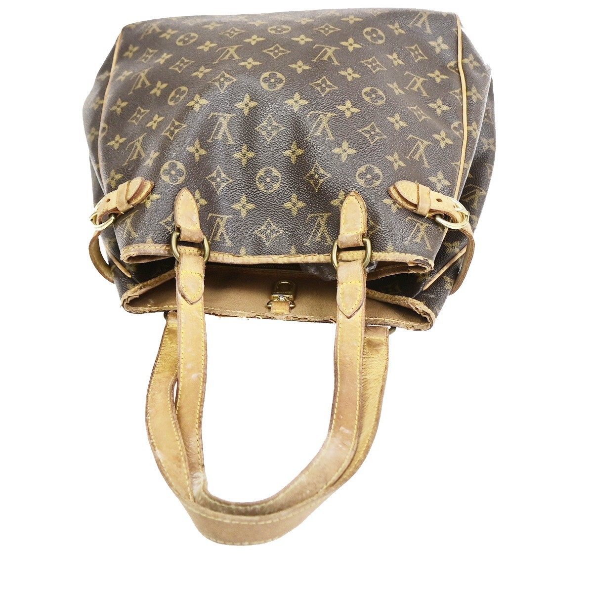 LOUIS VUITTON Batignolles Vertical Shoulder Bag Monogram Brown M51153 67CB040
