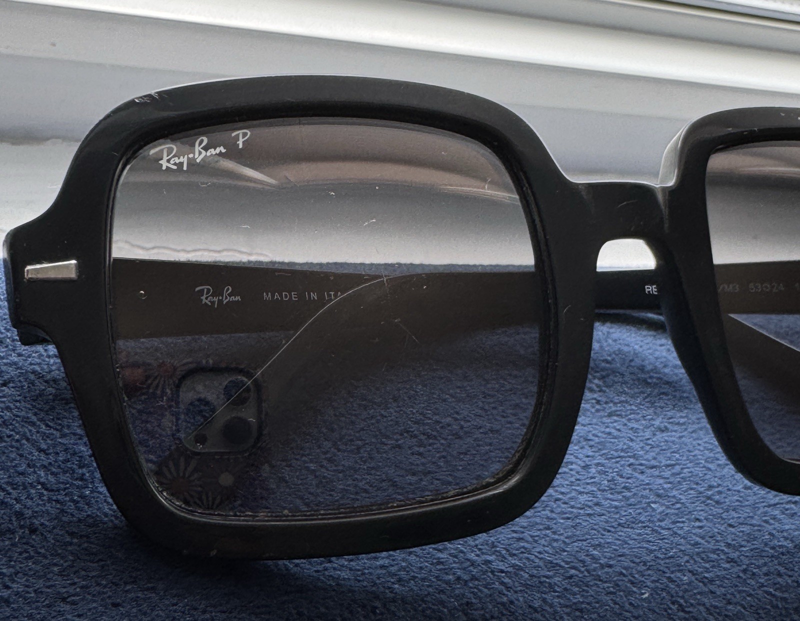 Ray-Ban RB2188 901/M3 53-24 140 2P Made In Italy Polarized