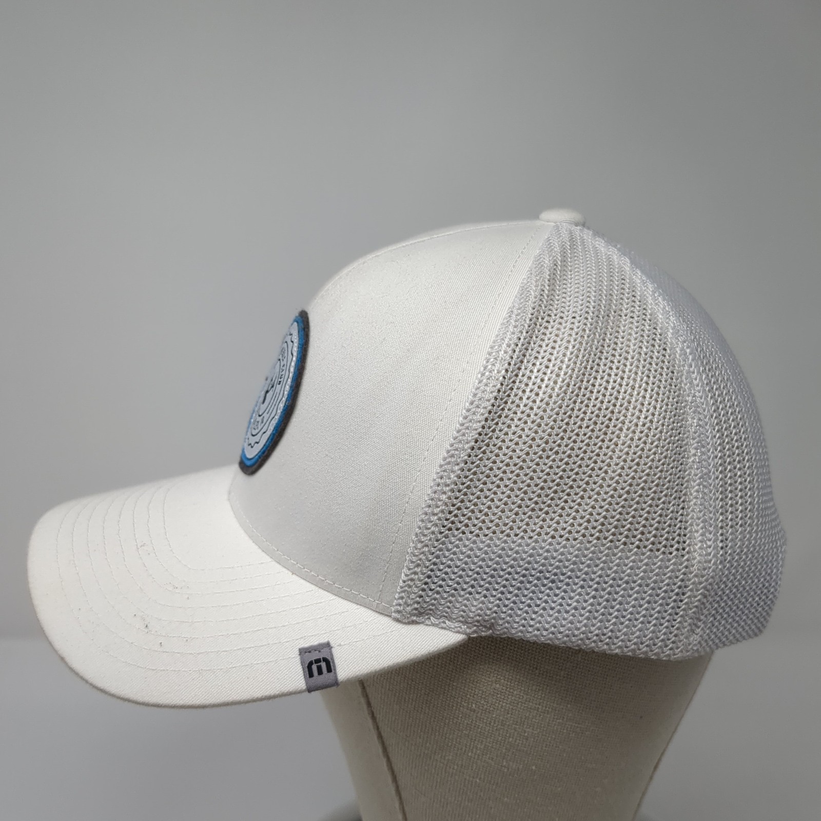 Elkhorn Golf Club Sun Valley ID Trucker Hat White One Size Flexfit Tech
