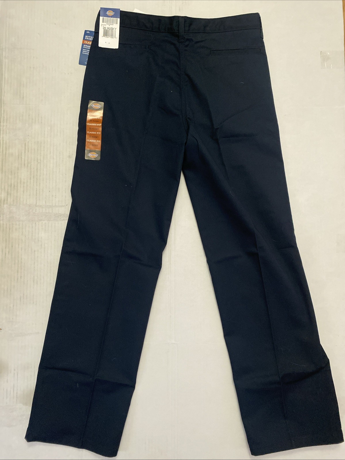 Dickies Boy’s Flat Front Pant Classic Fit Straight Leg Wrinkle Resistant