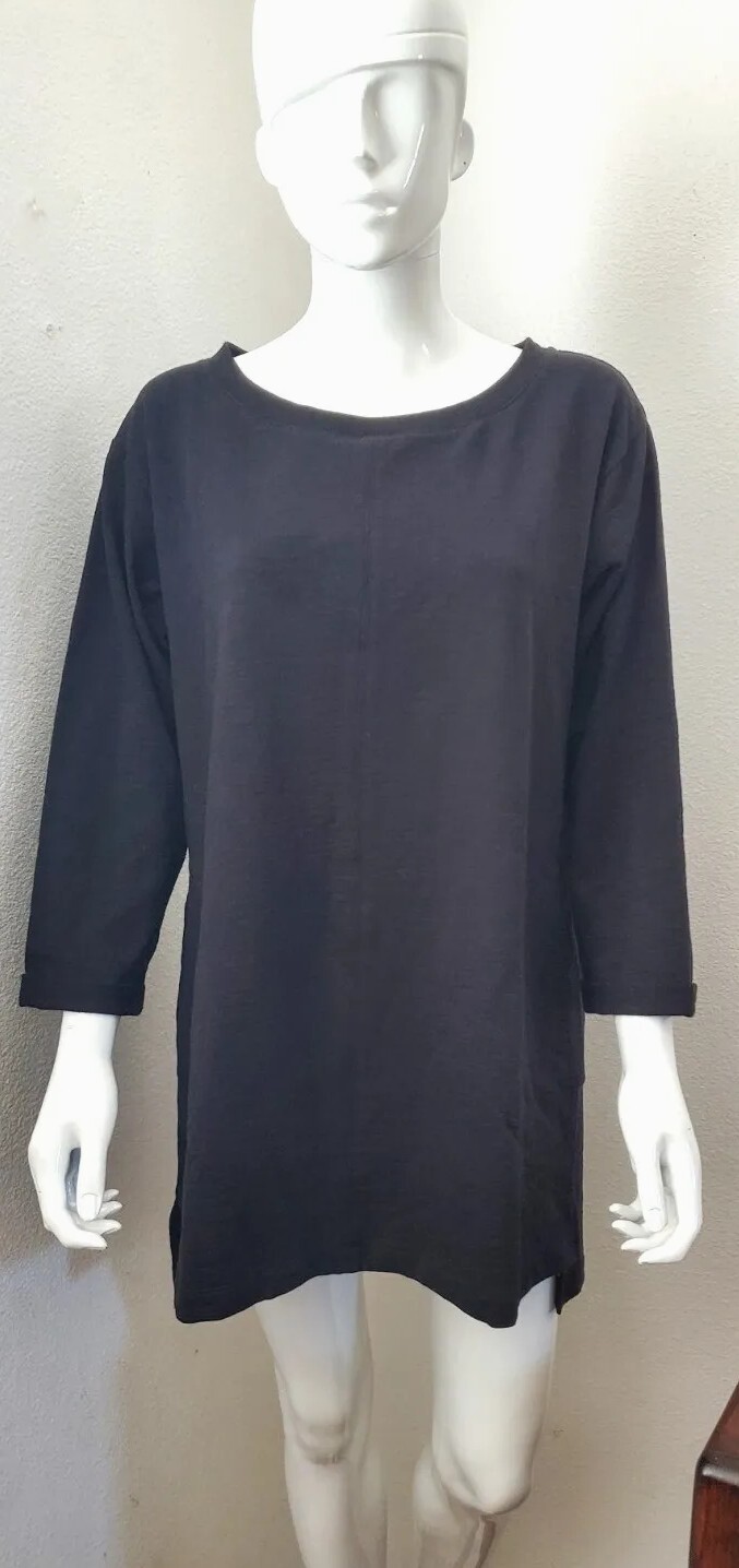 Modern Soul Novelty Knit Angled Pocket Sweatshirt Sweatshirt Black Sz M NWOT