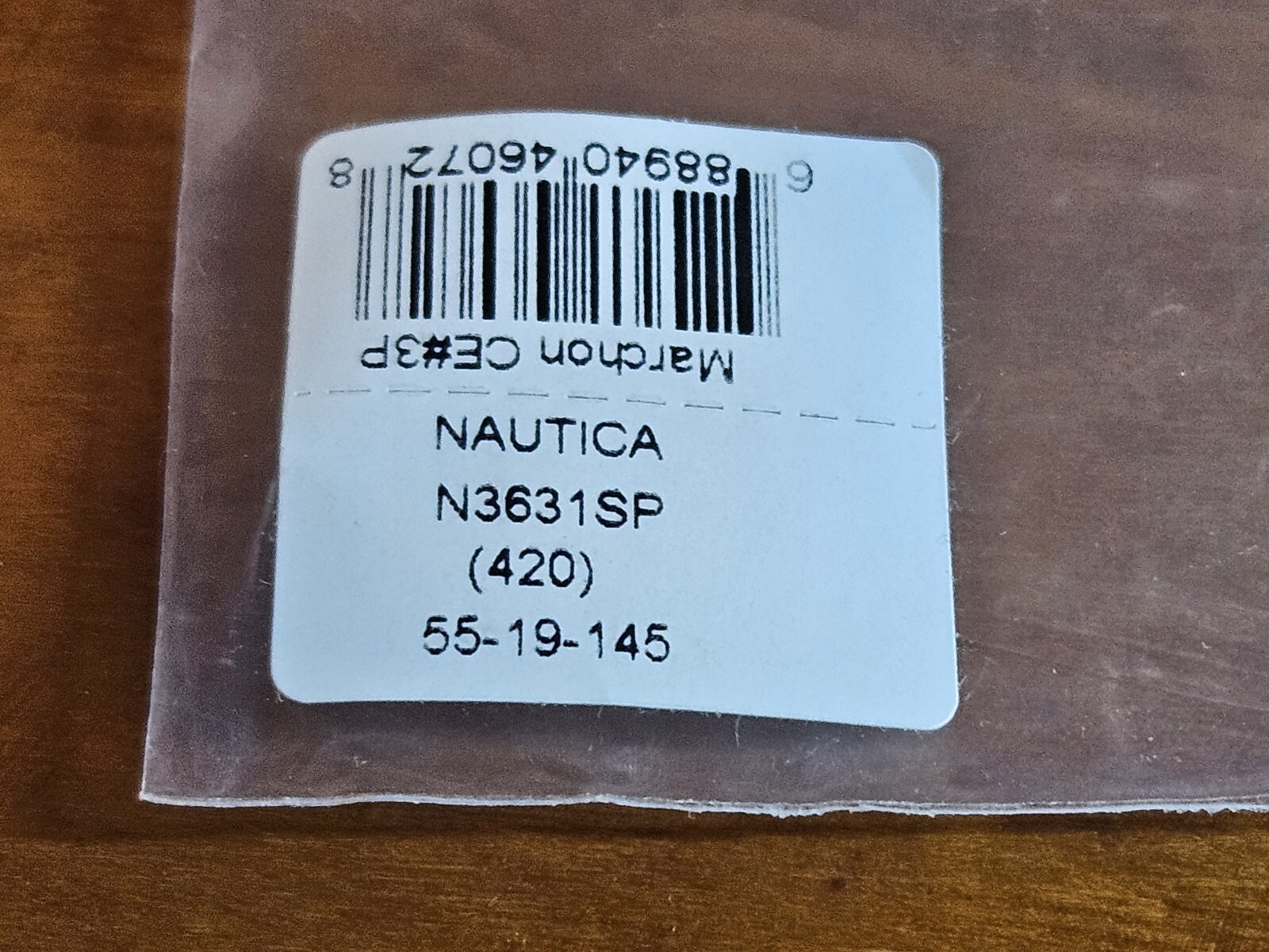 NAUTICA N3631SP 3631 420 Blue Silver 55-19-145 Sunglasses