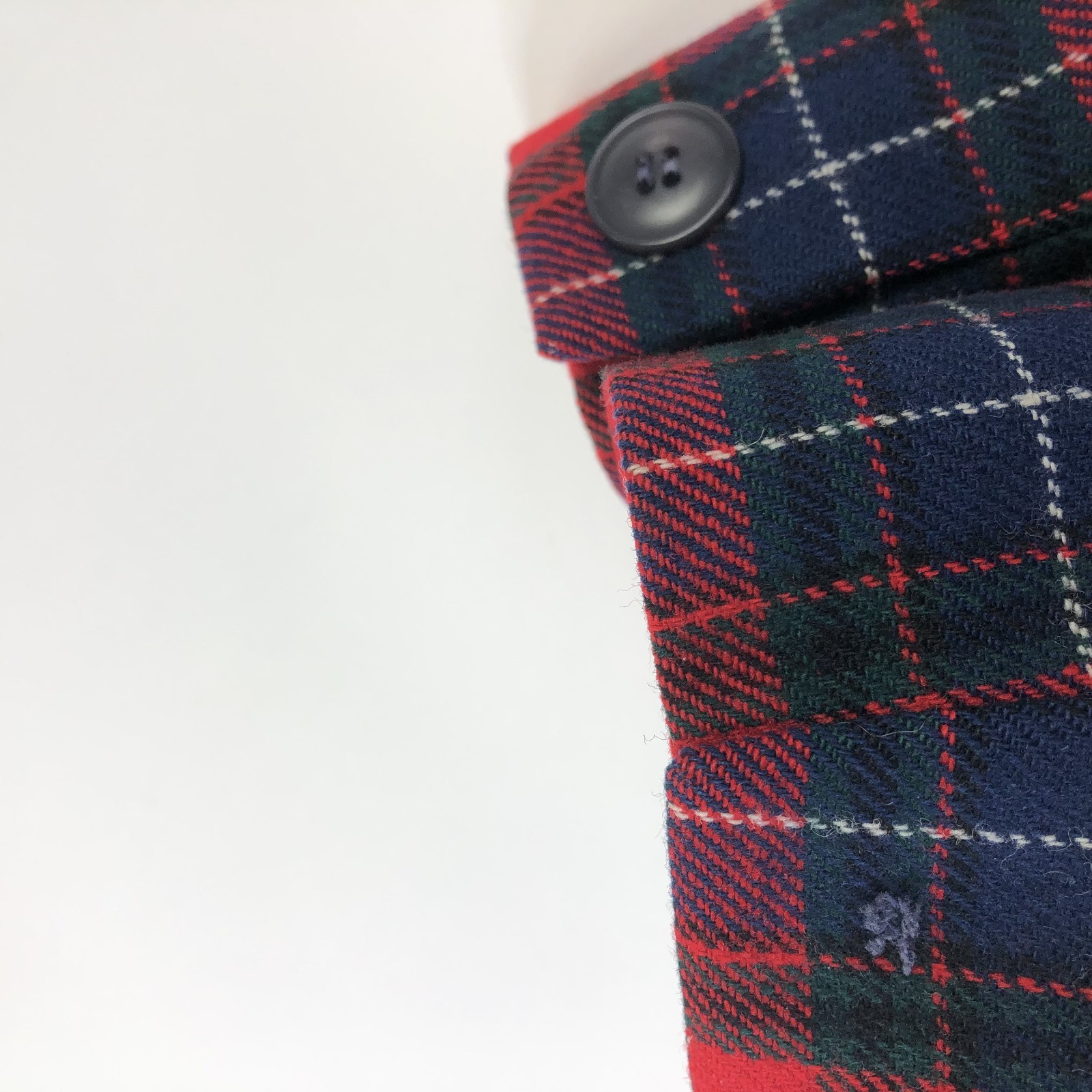 Pendleton 100% Virgin Wool 10 Plaid Single Button Blazer Jacket Plaid Red MINT