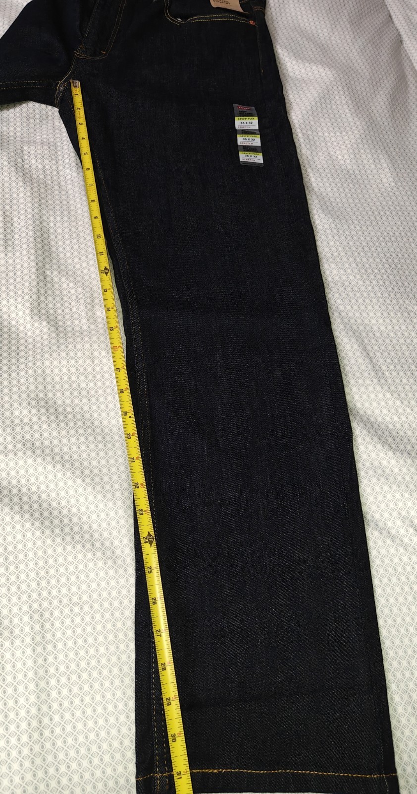 Levi’s Men’s 559 Relaxed Straight Jeans 36×32 Cleaner – Dark Indigo