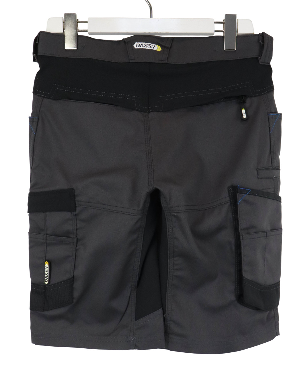 DASSY AXIS Oeko-Tex Shorts Men’s UK 30 Grey Multipocket Zip Fly Work