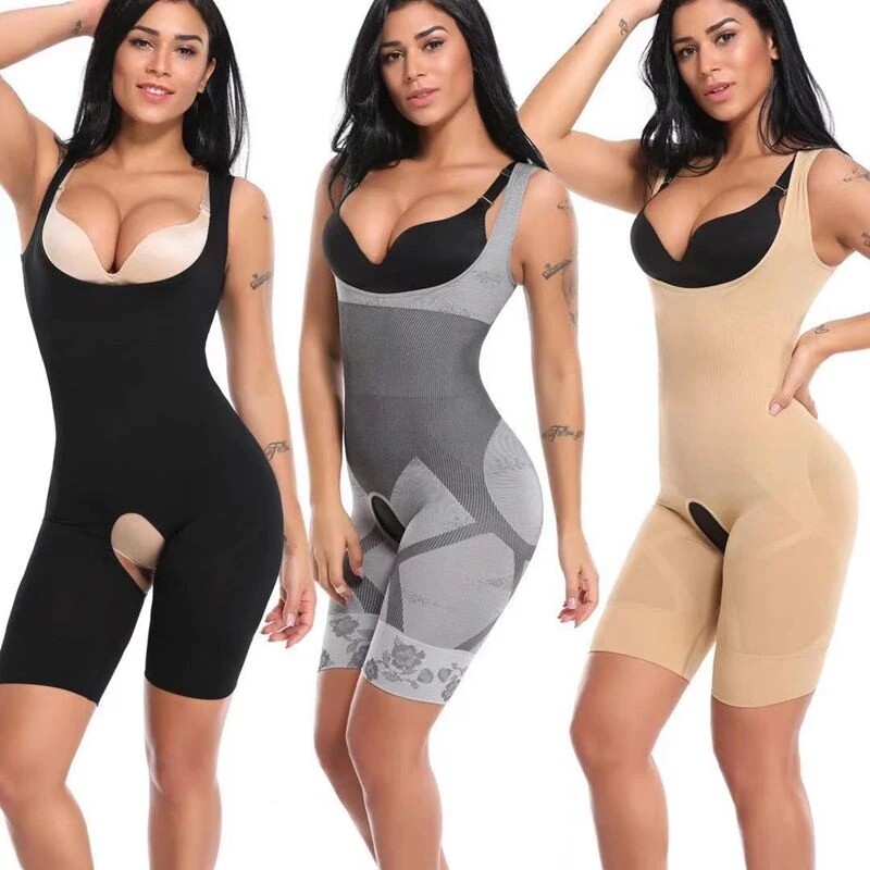 Women Bodysuit Shapewear Post Surgery Tummy Control Slimming Full Body Shaper