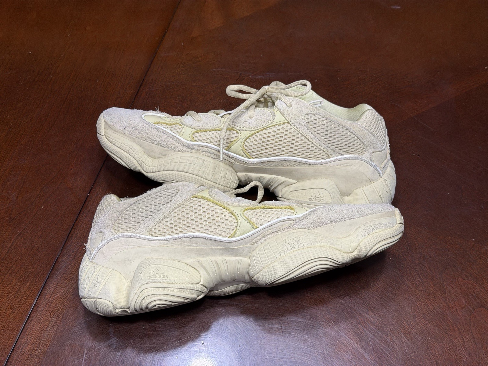 Adidas Yeezy 500 Super Moon Yellow Suede Leather Size 10 DB2966