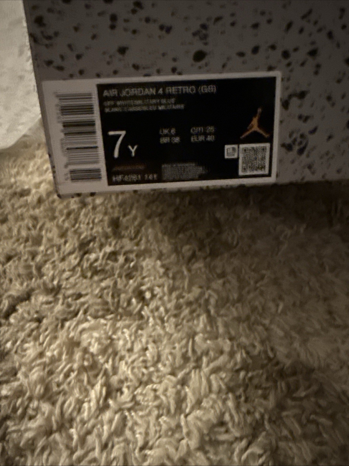 Jordan 4 Military Blue 2024 Size 7 New