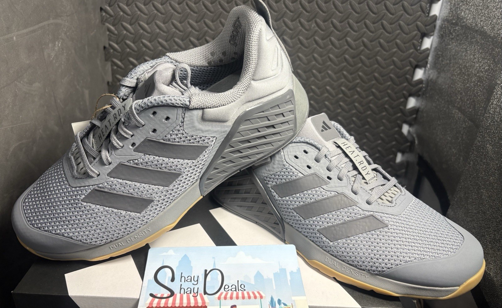 Adidas DROPSET 3 Trainer MENs Size 8 NEW w Box/tag FREESHIP ID8627