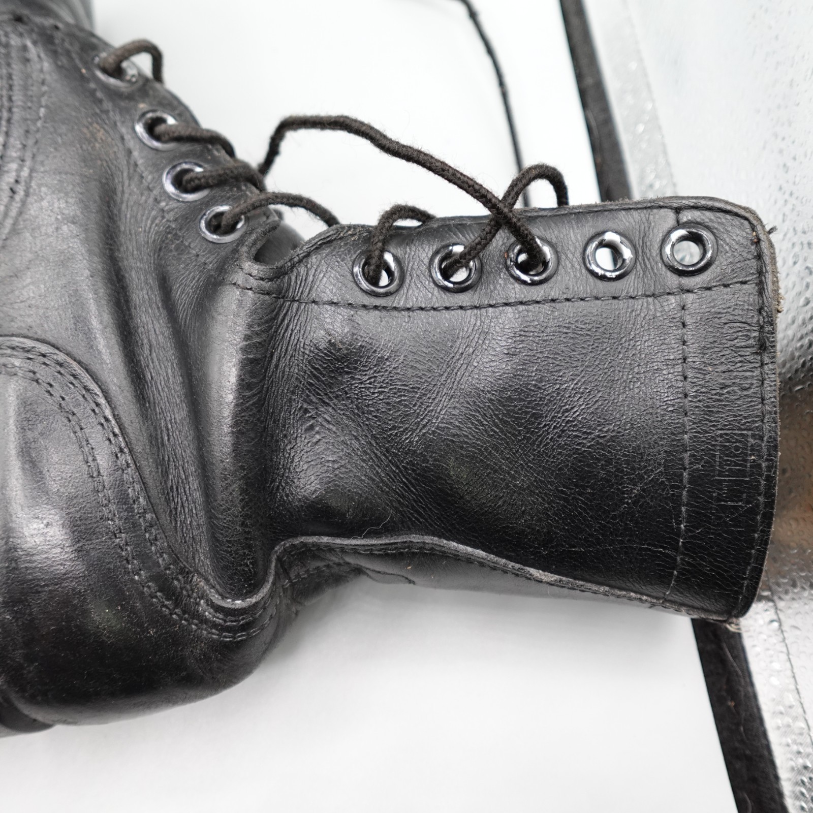 Vintage RO Search Jungle Boots Mens 6.5 R combat leather USGI 11-84 military