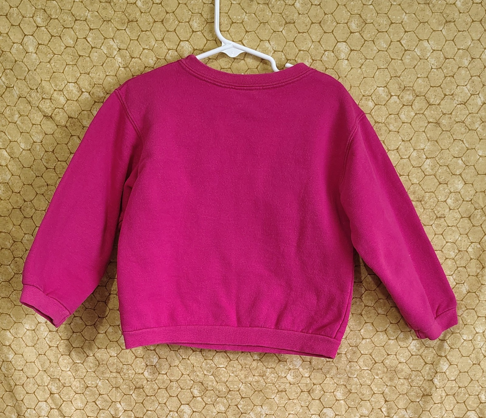 90’s Sesame Street Sweatshirt Pink Vintage Size 5T USA Made Music Band Americana