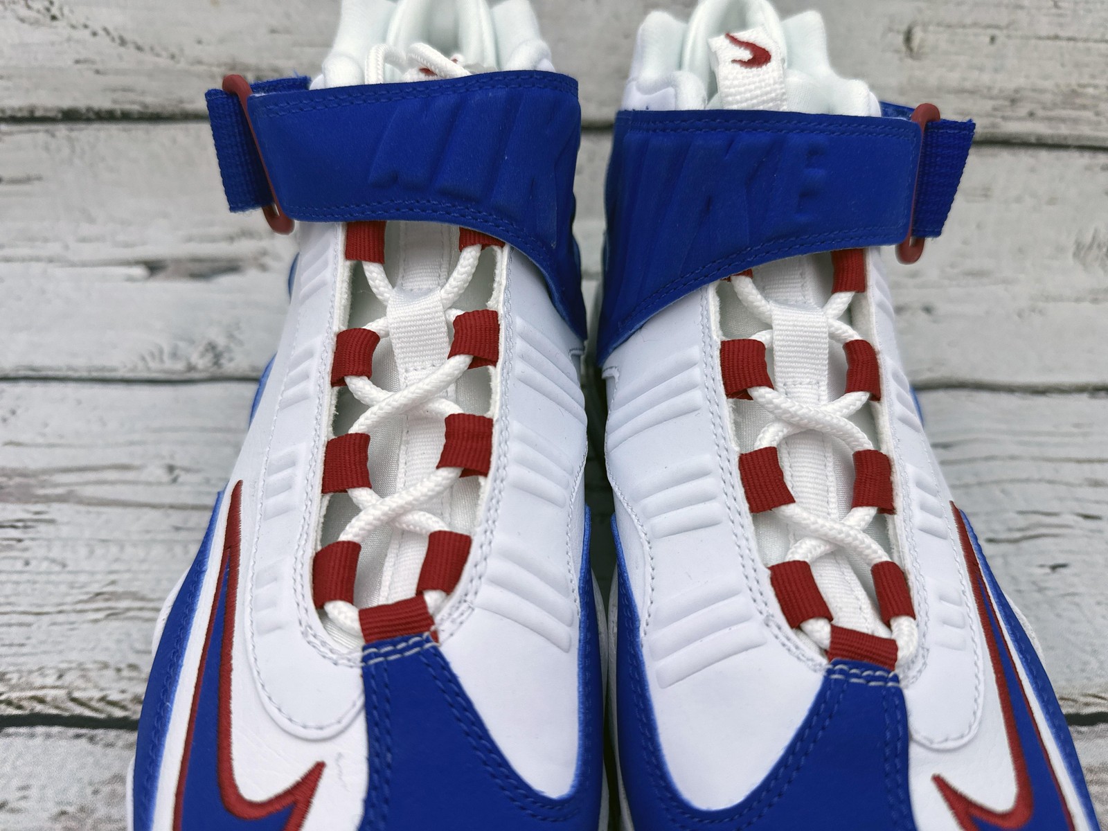 Nike Air Griffey Max 1 Shoes Youth Size 7Y White Blue Red DX3724-100