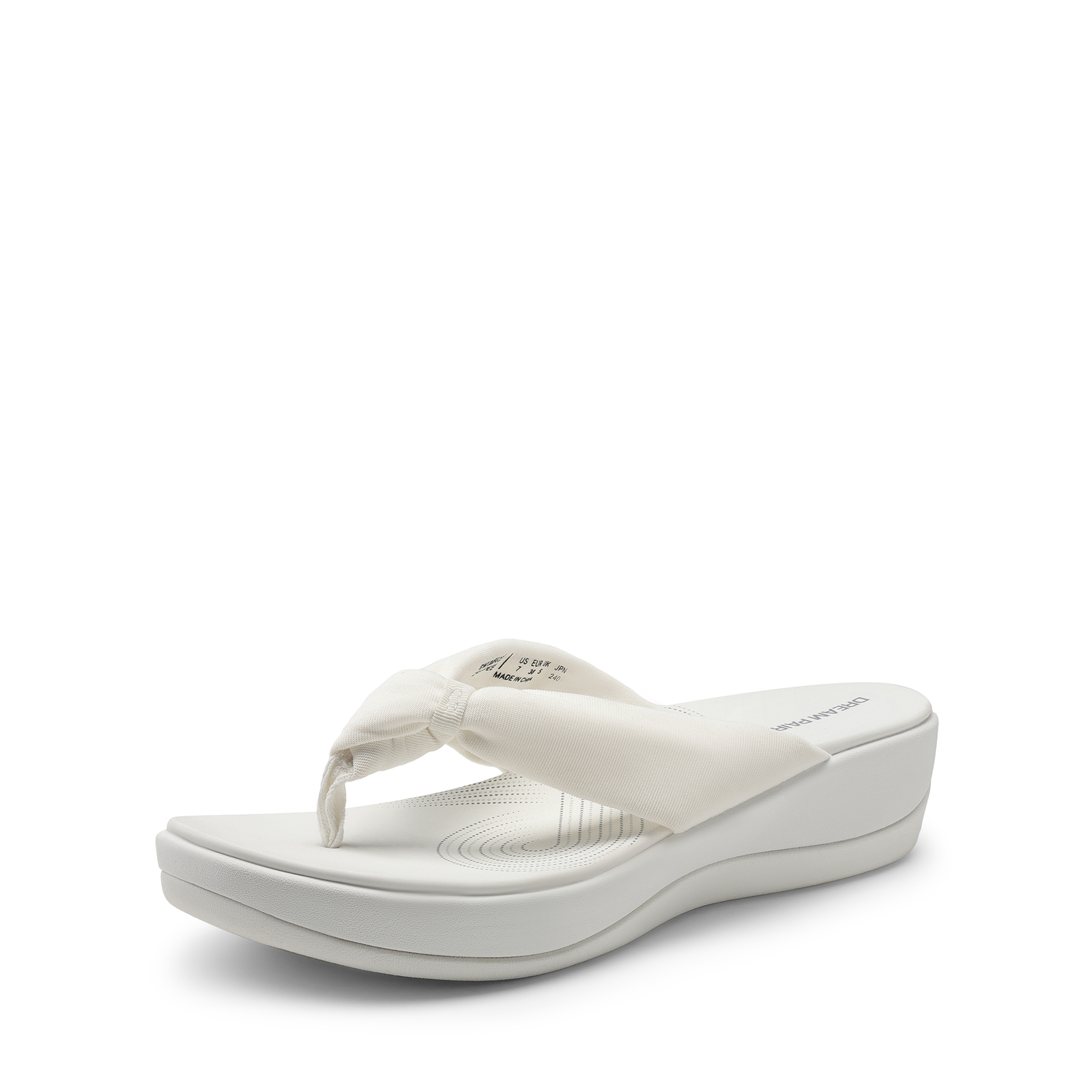 Women Flip Flops Cushioned Arch Support Soft Eva Foam Platform Summer Sandals