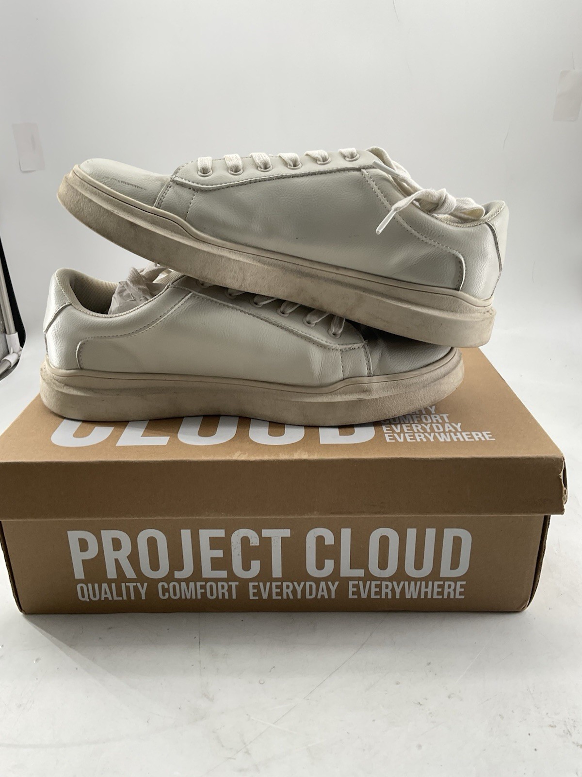 Project Cloud Shoes Men Tilton Style Eco-Leather Mens Sneakers (A384)