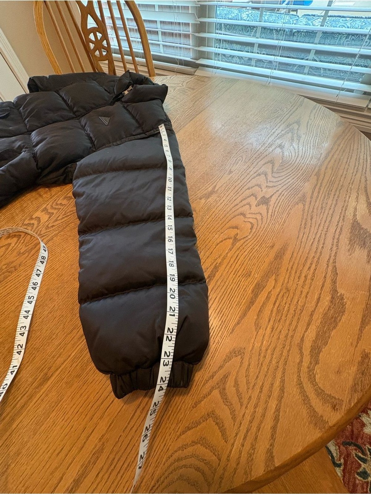 VINTAGE MOUNTAIN HORSE Black Down Puffer Jacket Vest Zip off Sleeve Equestrian S
