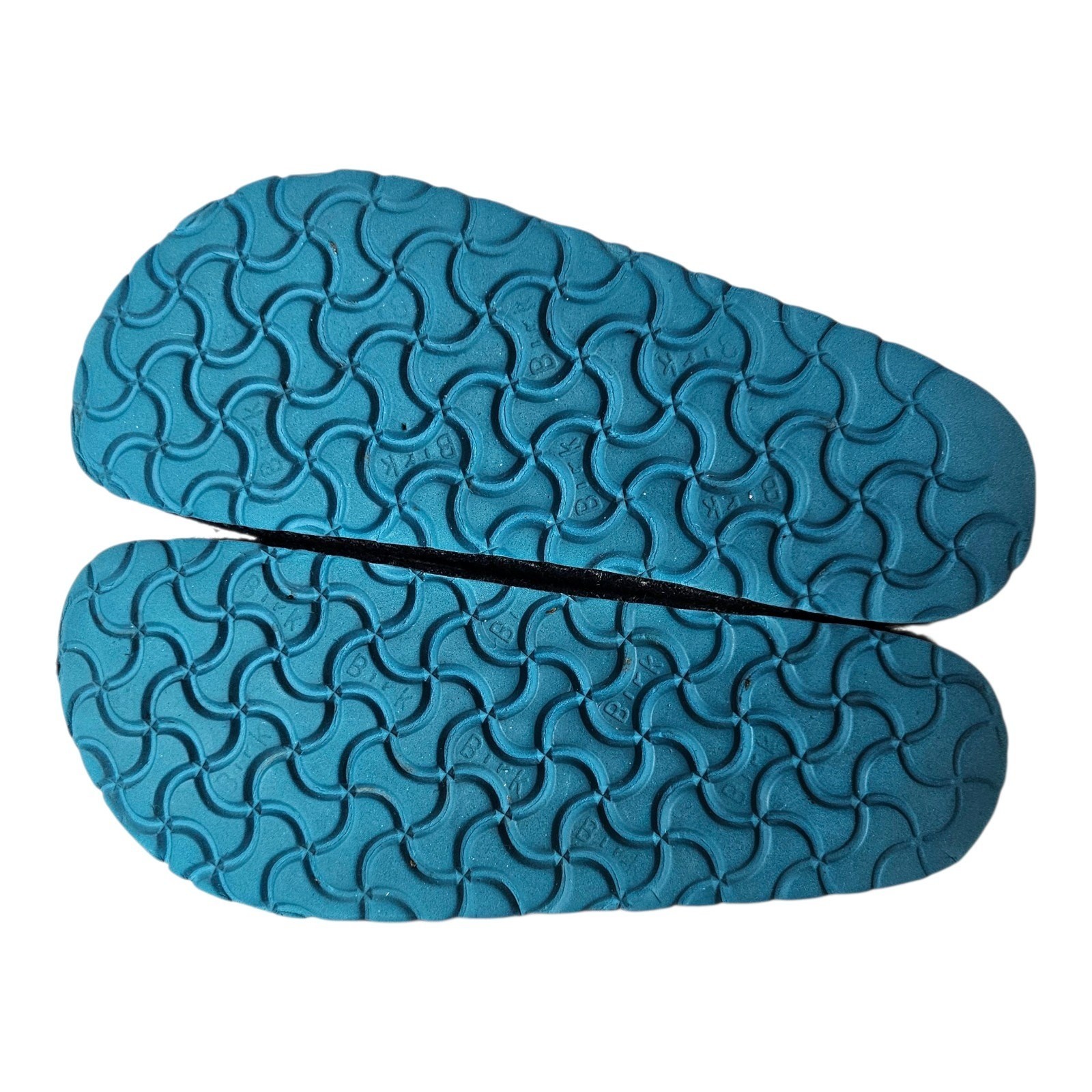 BIRKENSTOCK Kaprun Wool Felt Slip On Clogs Women’s 6 – 6.5 EU37 Happy Blue FAIR